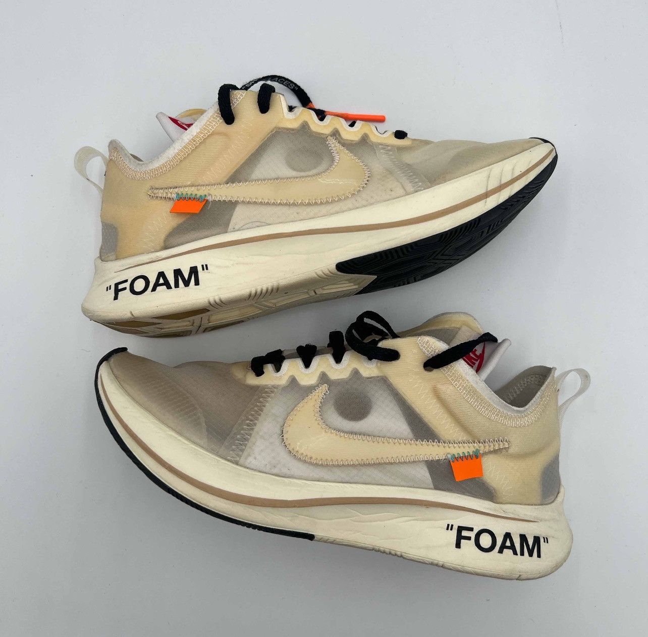 Nike × Off-White × Virgil Abloh Nike Zoom Fly Off White The 10 OG Virgil Rare Sneaker Size 6 Size US 6 / EU 39 - 2 Thumbnail