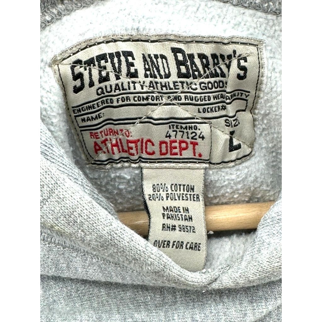 Steve And Barrys × Vintage 2000s Steve & Barry's Michigan University Embroidered Hoodie Size US L / EU 52-54 / 3 - 3 Thumbnail
