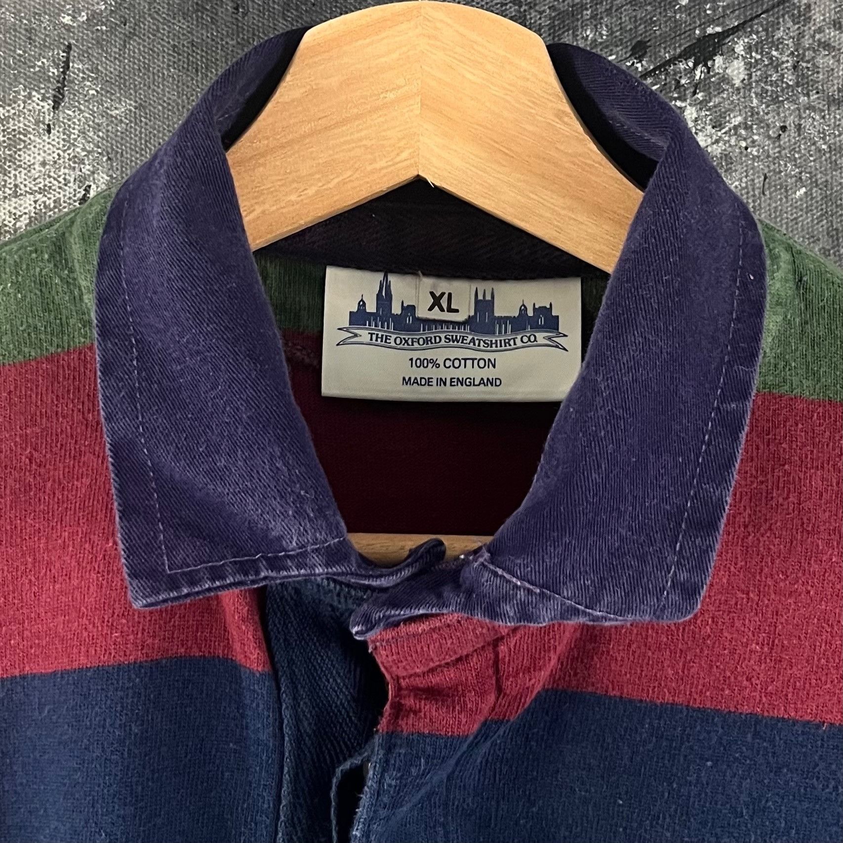 Vintage Vintage 90’s Oxford University rugby Size US XL / EU 56 / 4 - 3 Thumbnail