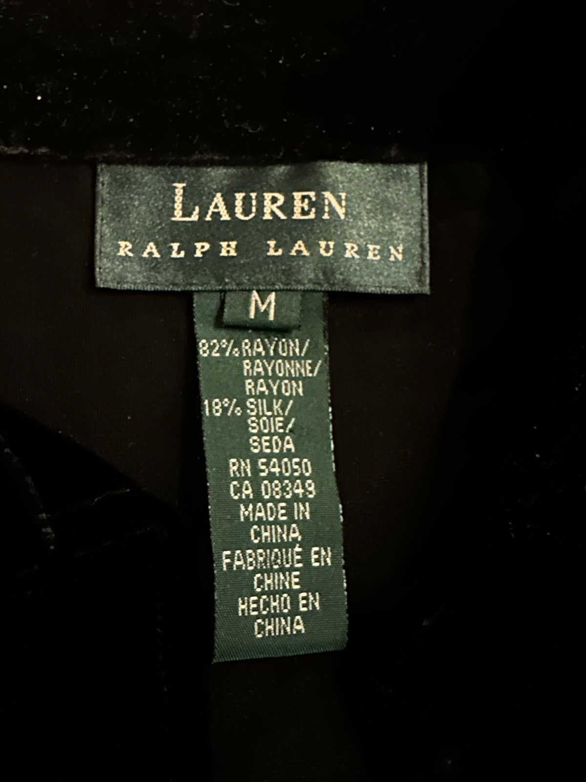 Lauren Ralph Lauren Silk/Rayon Embroidery Shirt Size M / US 6-8 / IT 42-44 - 5 Thumbnail