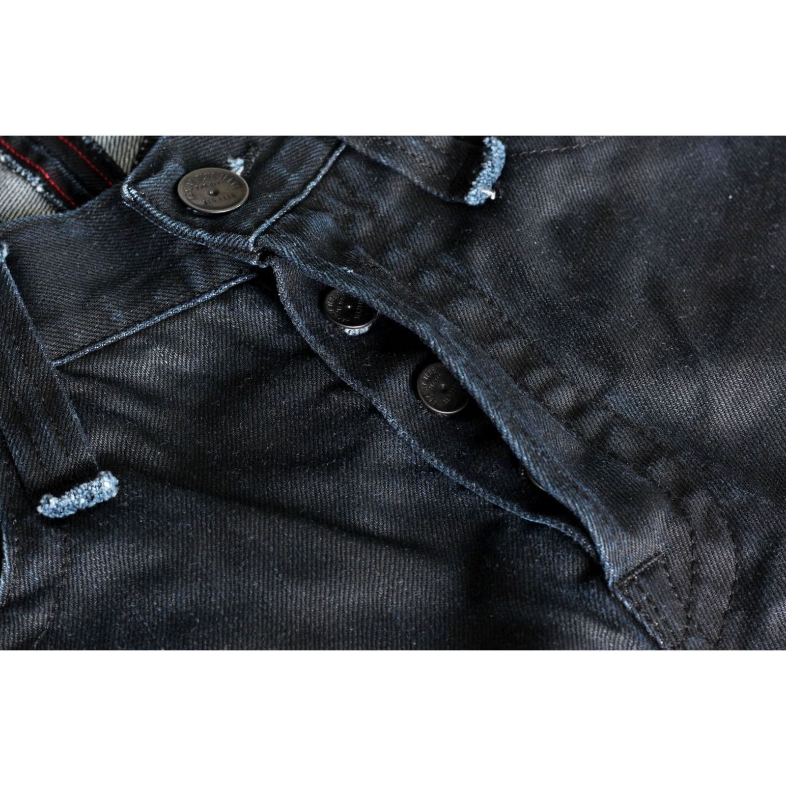 Replay VINTAGE REPLAY DOC Jeans Men 31/34 Regular Straight DZ7843 Blue Denim 5-Pocket Design Waist 31 Inseam 34 Mens Size US 31 - 4 Thumbnail