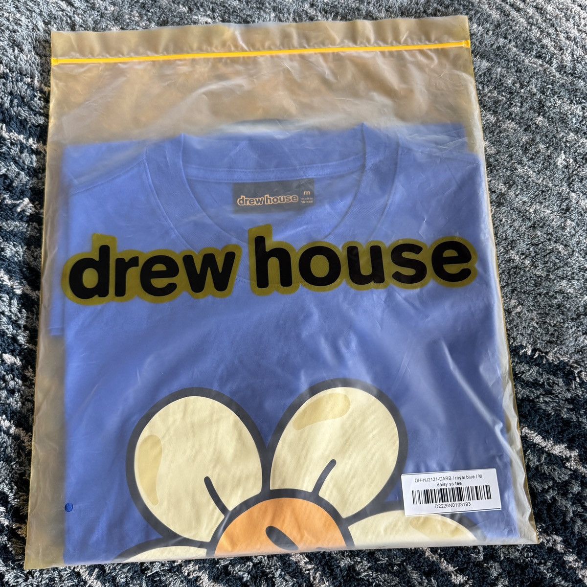 Drew House Drew House Daisy SS Tee, Royal Blue- Medium Size US M / EU 48-50 / 2 - 3 Thumbnail