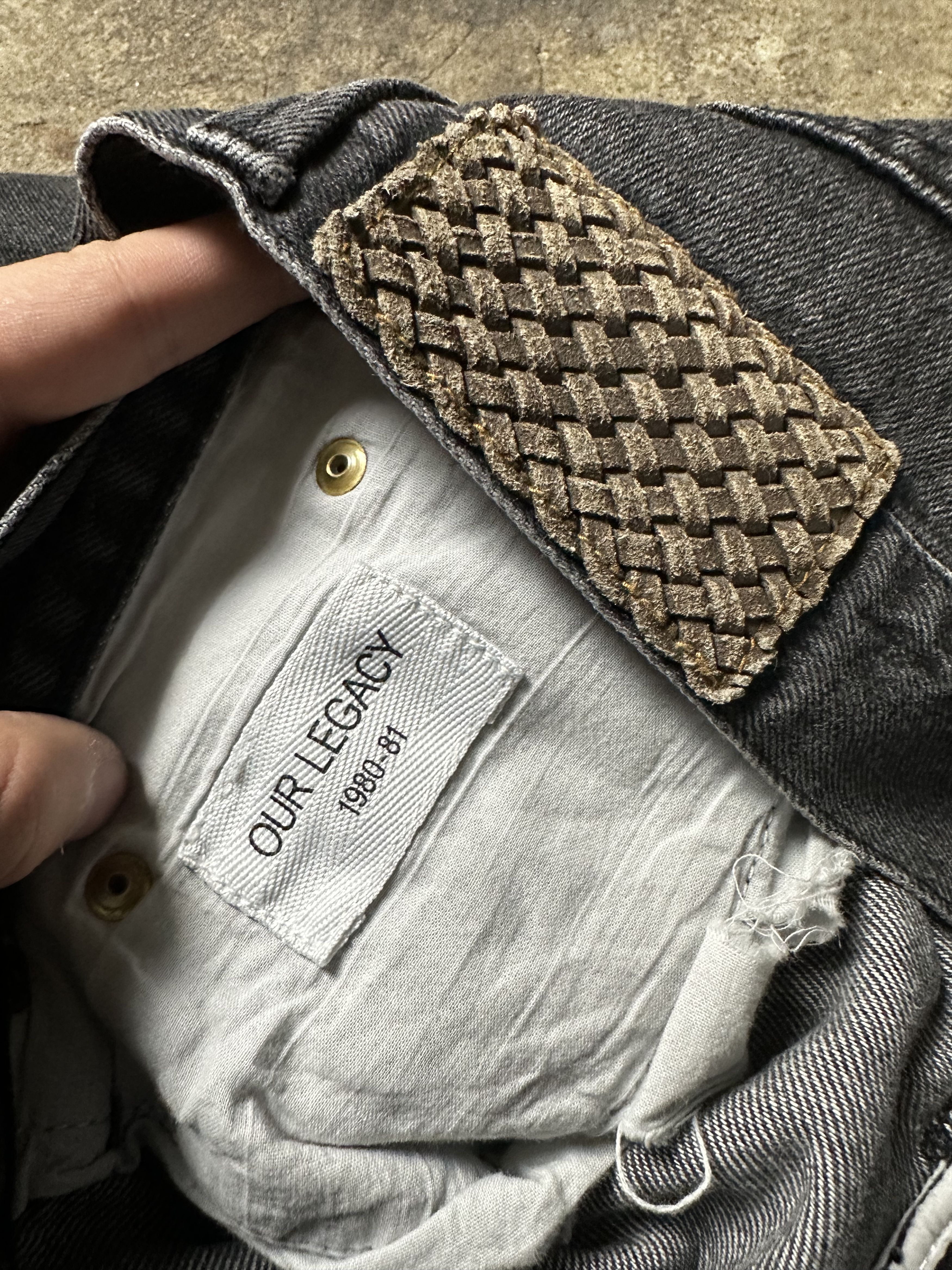 Our Legacy Vintage Our Legacy Straight Jeans Size US 34 / EU 50 - 6 Thumbnail