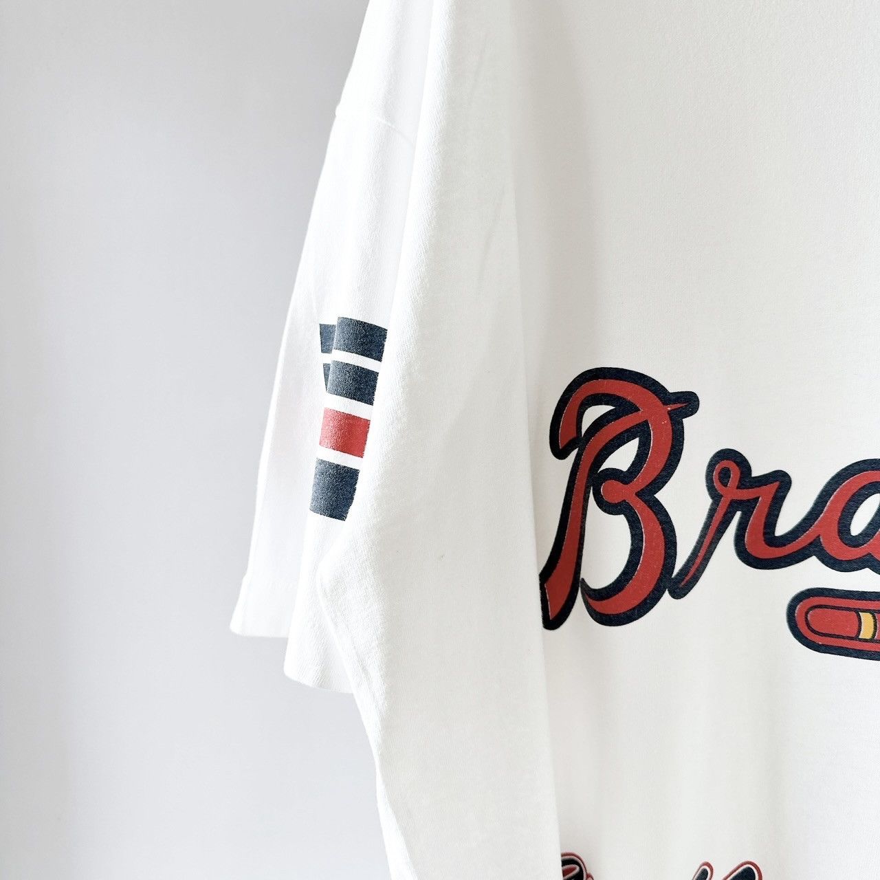 Salem Sportswear × Vintage 90s Atlanta Braves MLB t-shirt/ XL Size US L / EU 52-54 / 3 - 4 Thumbnail