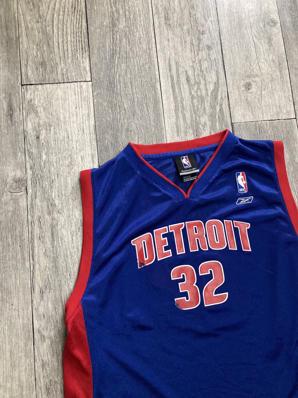 NBA × Reebok × Vintage Vintage Reebok Detroit pistons Hamilton Jersey S y2k 90’s Size US S / EU 44-46 / 1 - 6 Thumbnail