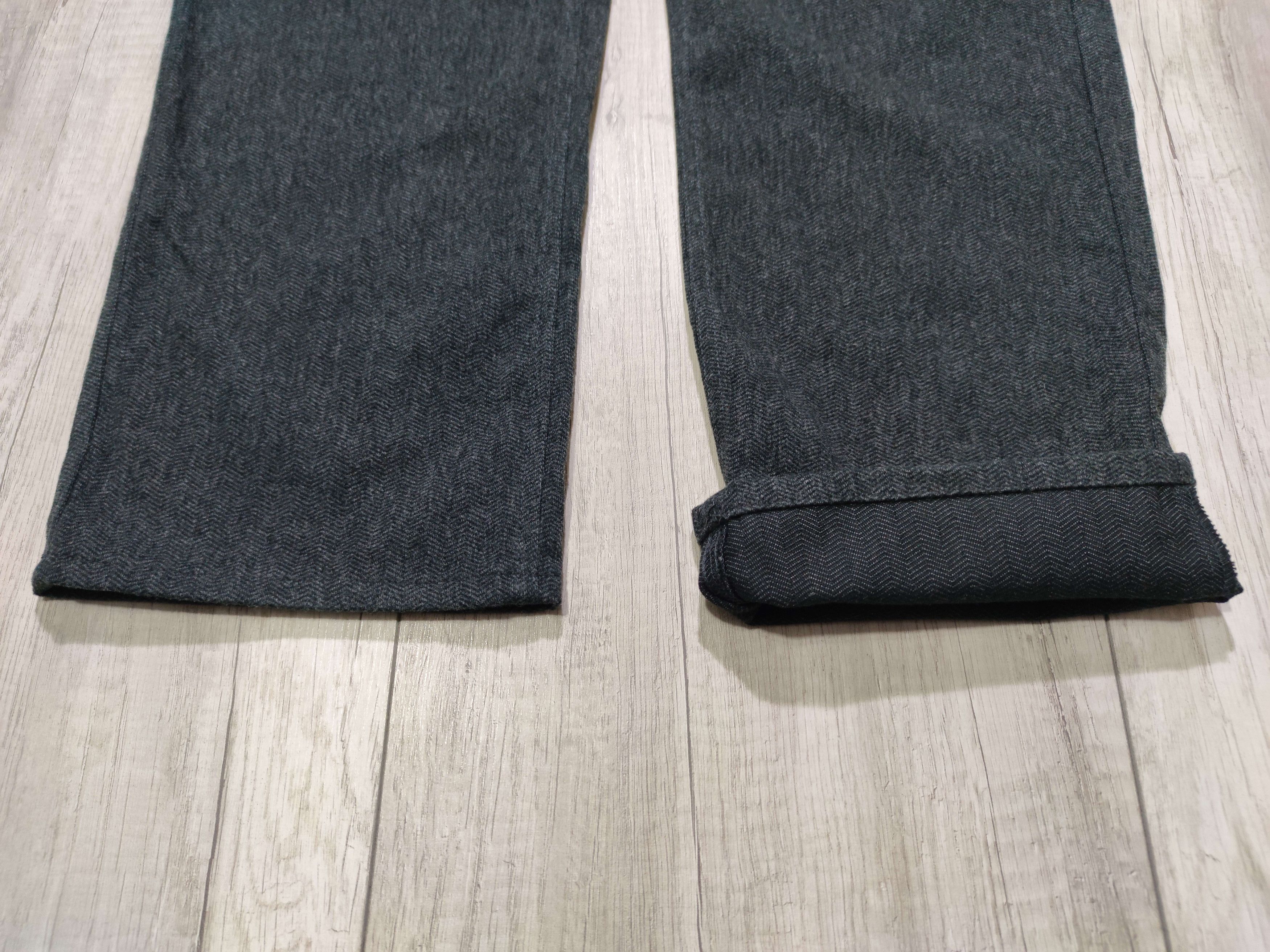 Ermenegildo Zegna Ermenegildo Zegna Gray Cotton Pit Pants Size US 34 / EU 50 - 3 Thumbnail