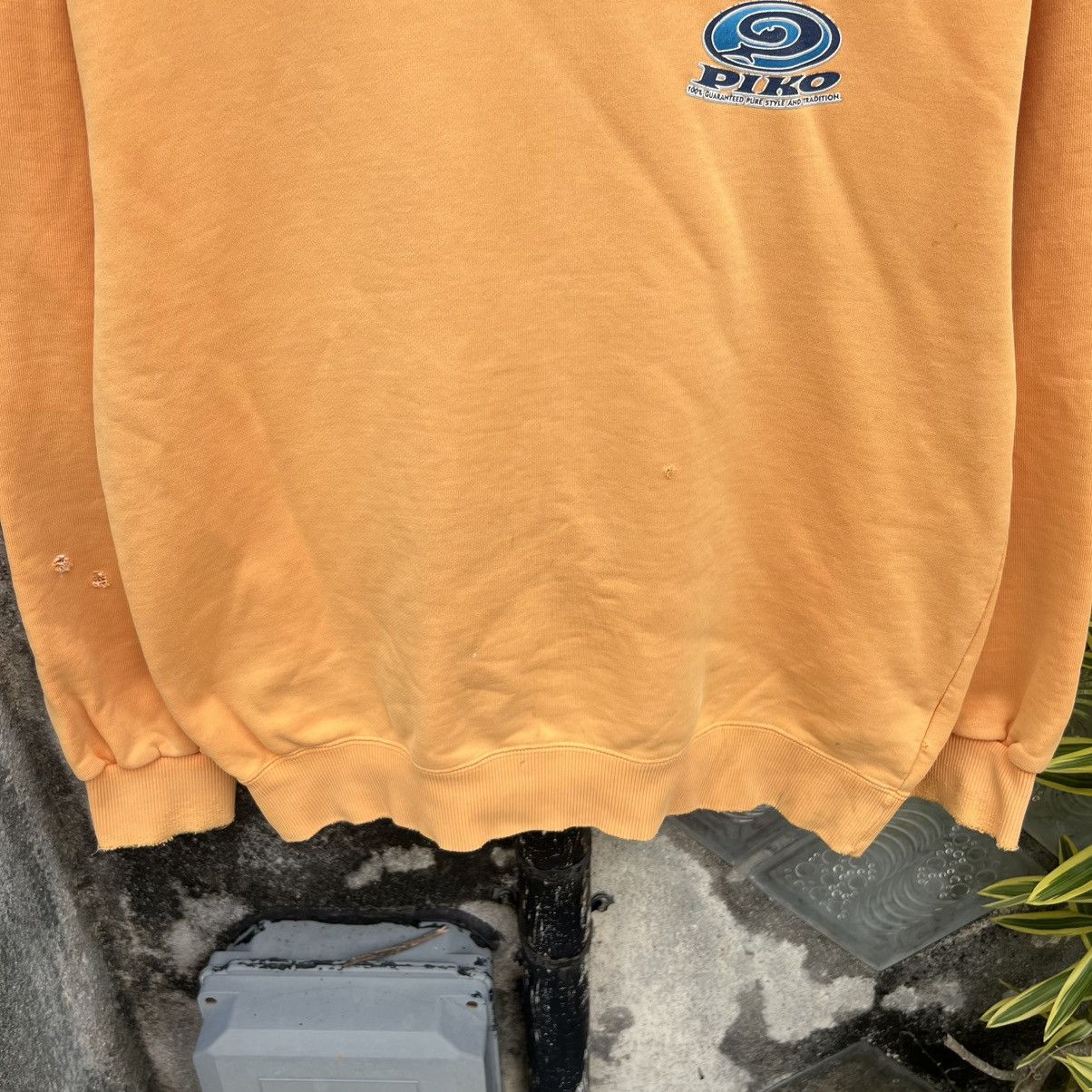 Vintage “VINTAGE” PIKO DISTRESS CREWNECK Size US L / EU 52-54 / 3 - 5 Thumbnail