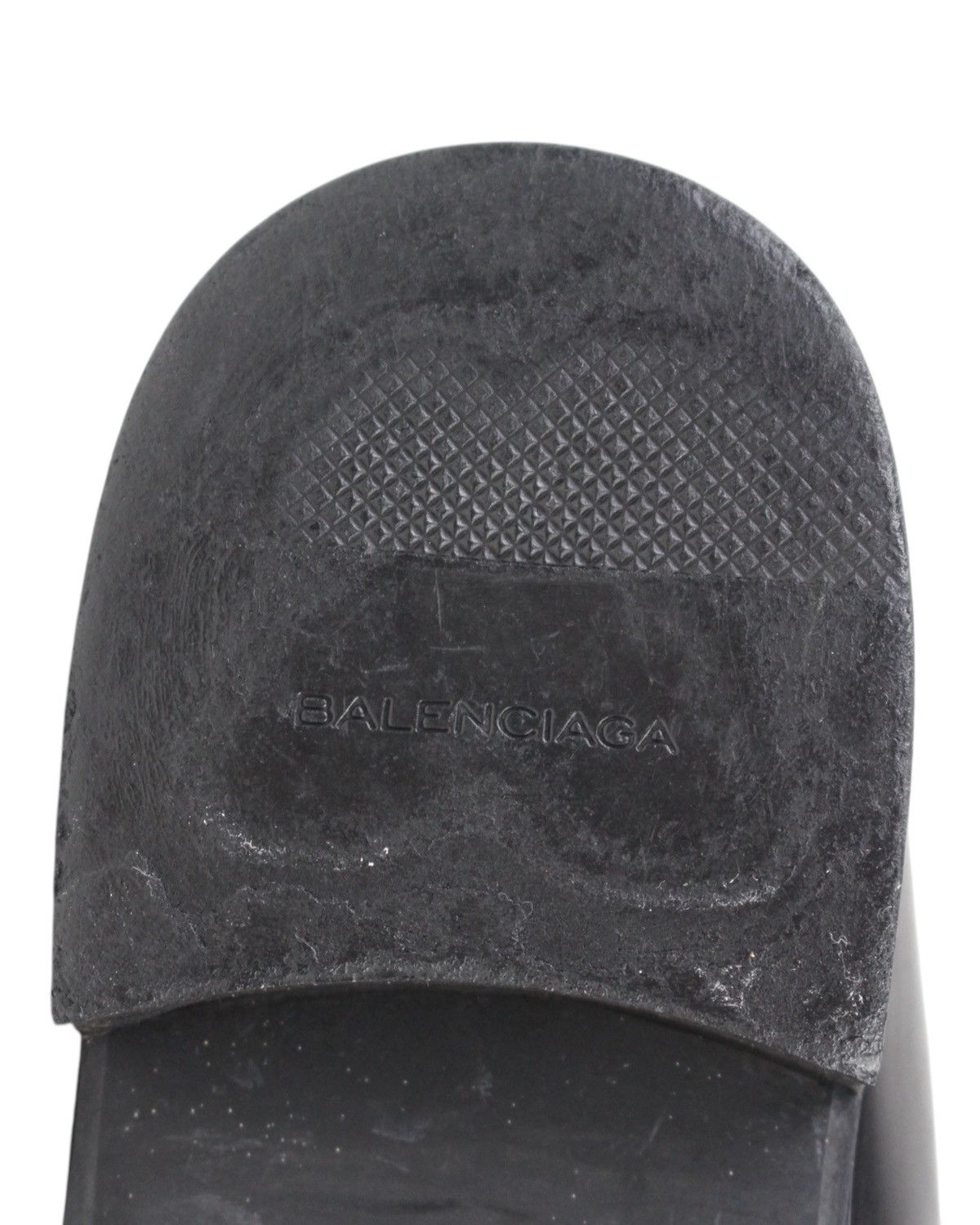 Balenciaga 1990S BALENCIAGA PARIS SIDE METAL BUCKLE LEATHER LOAFERS Size US 8.5 / EU 41-42 - 8 Thumbnail
