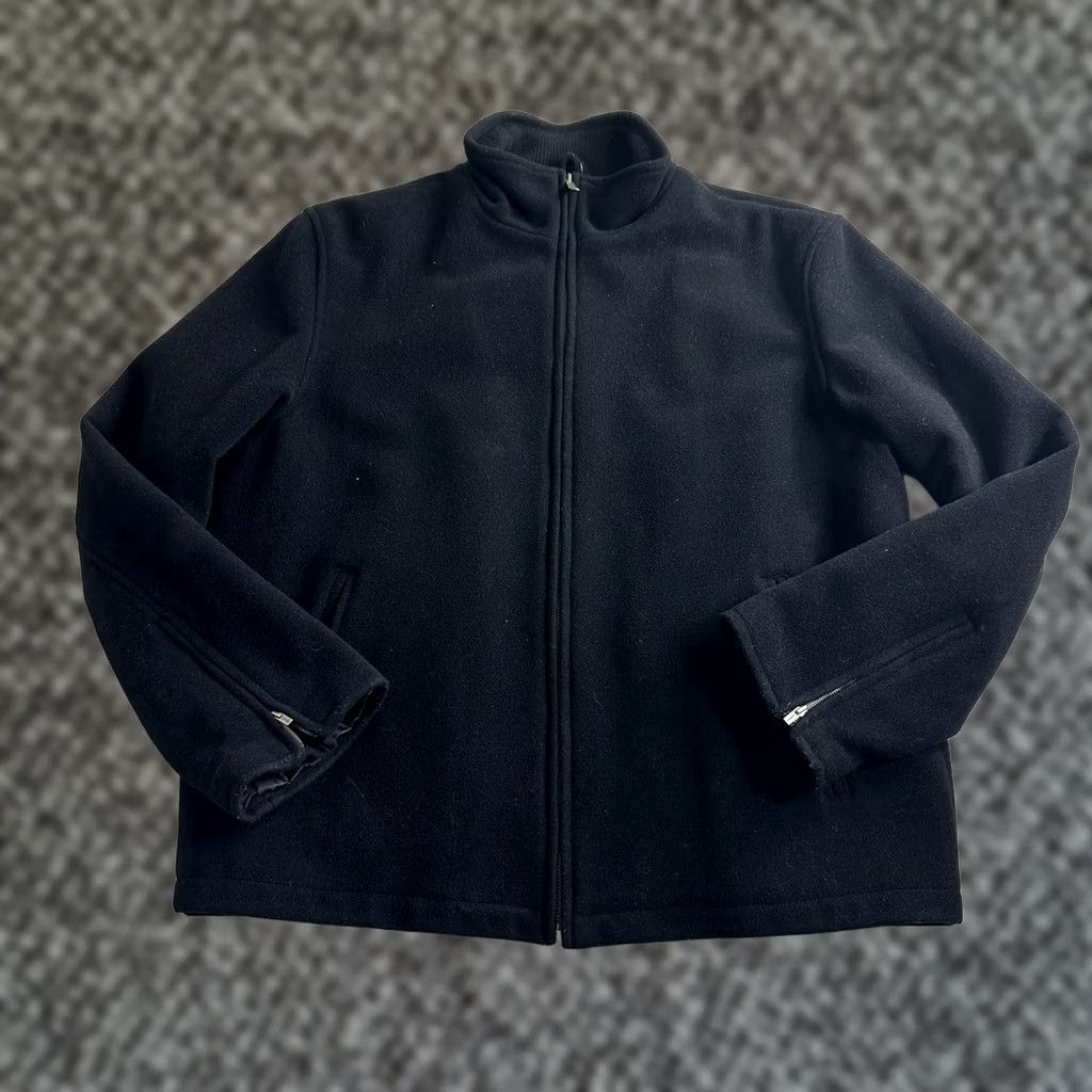 Guess GUESS Coat Jacket Wool Blend Lined Full Zip Pockets Black Mens Size Large Heavy Size US L / EU 52-54 / 3 - 1 Thumbnail