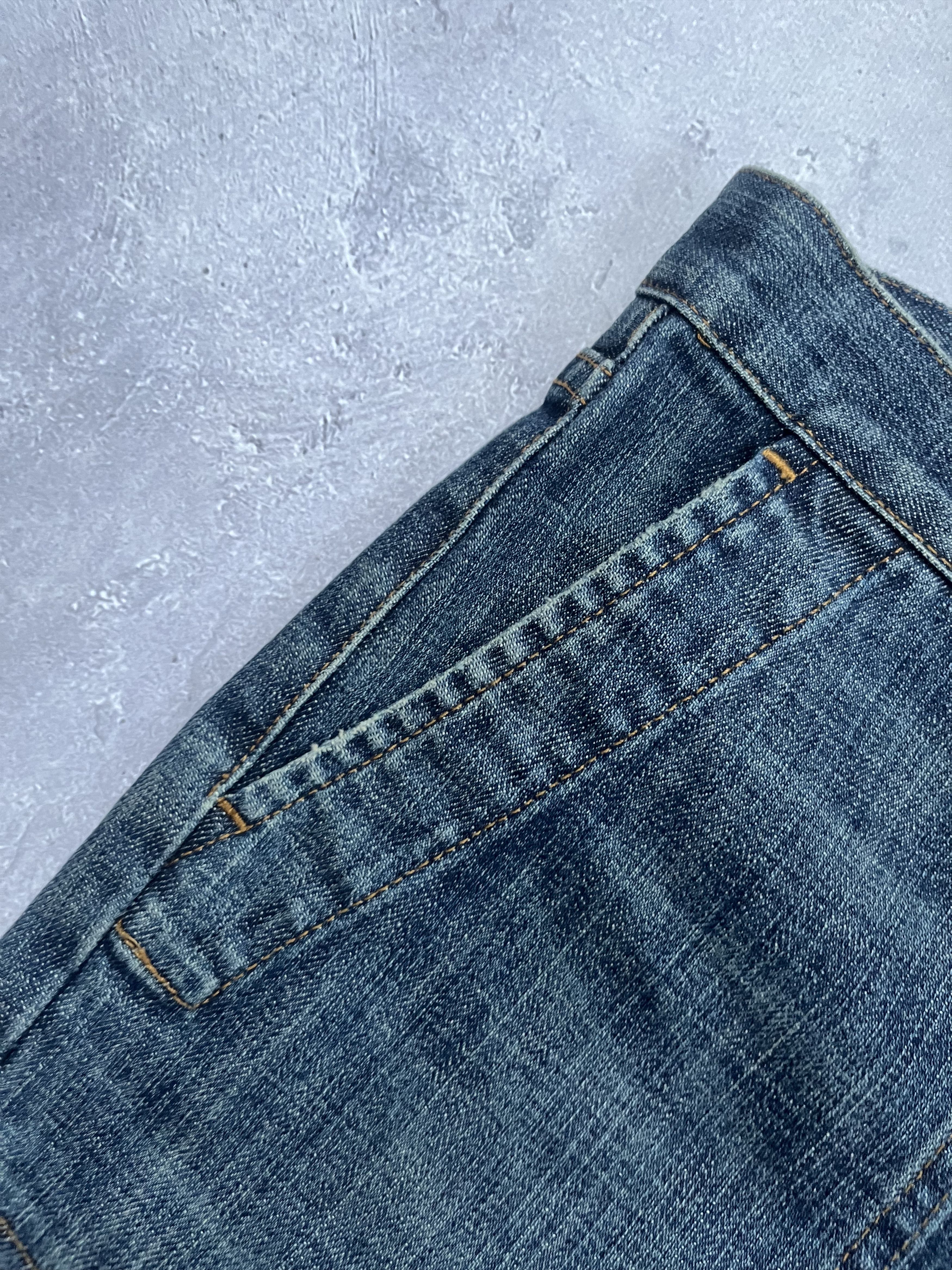 Ralph Lauren Vintage Ralph Lauren Military Denim Blue Cargo Pants Size 32" / US 10 / IT 46 - 8 Thumbnail
