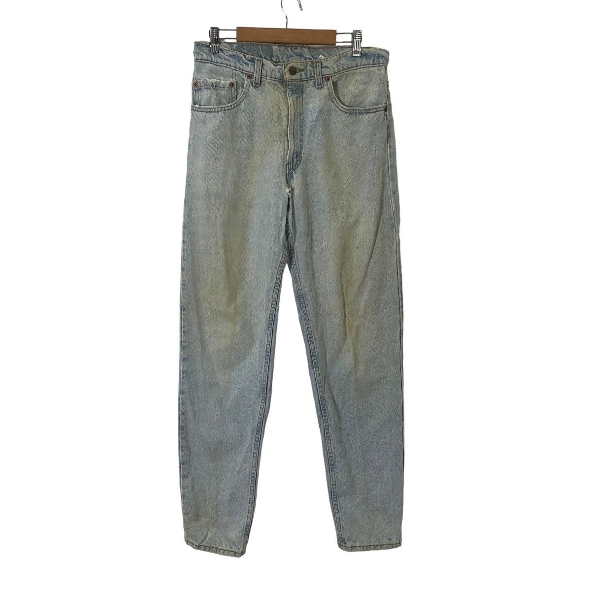 Levi's Vintage 90s Levis Lot550 Distressed Denim Jeans Size US 31 - 1 Thumbnail