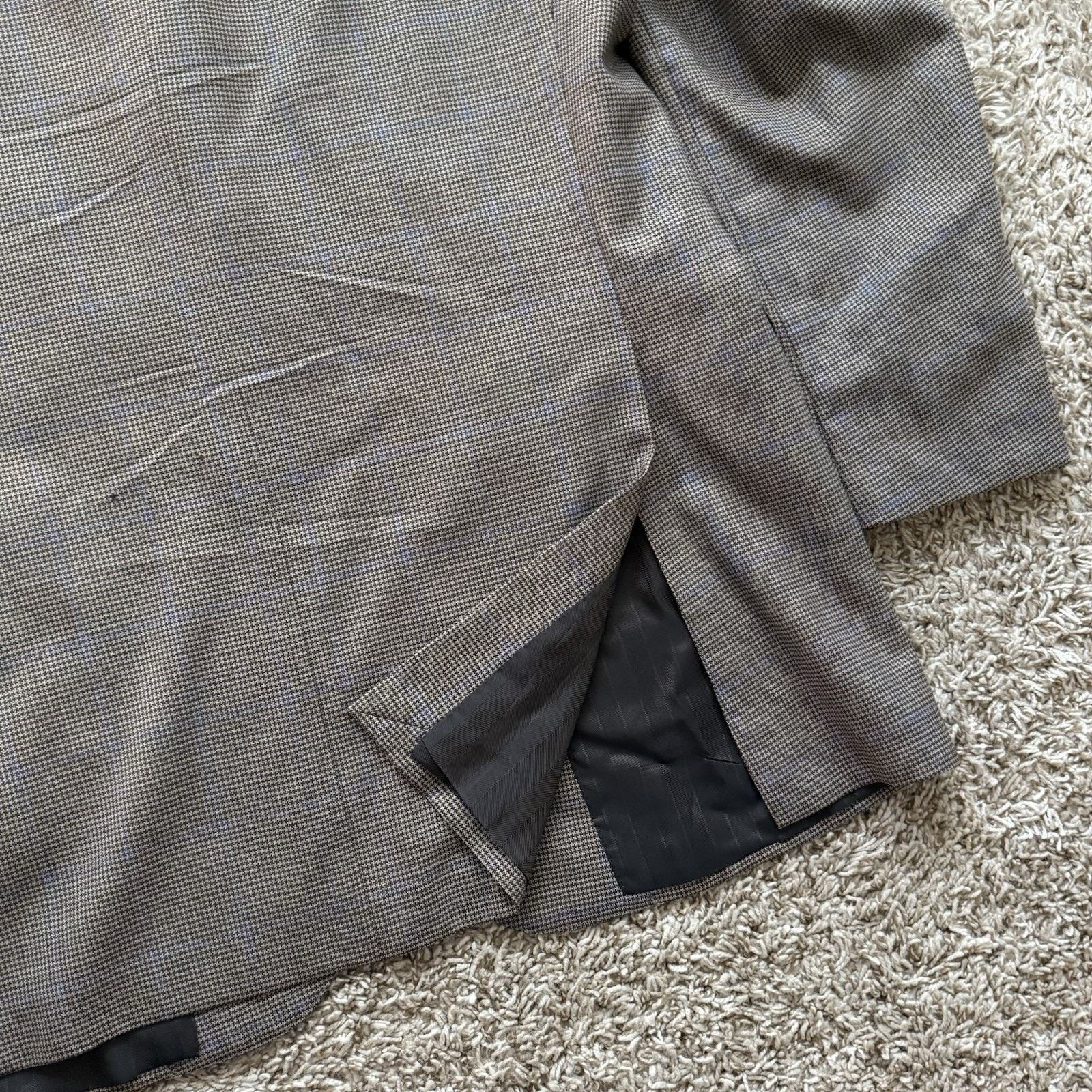 Ermenegildo Zegna Ermenegildo Zegna Wool Trofeo Brown Suit Jacket Size 52 L Size 52L - 12 Thumbnail