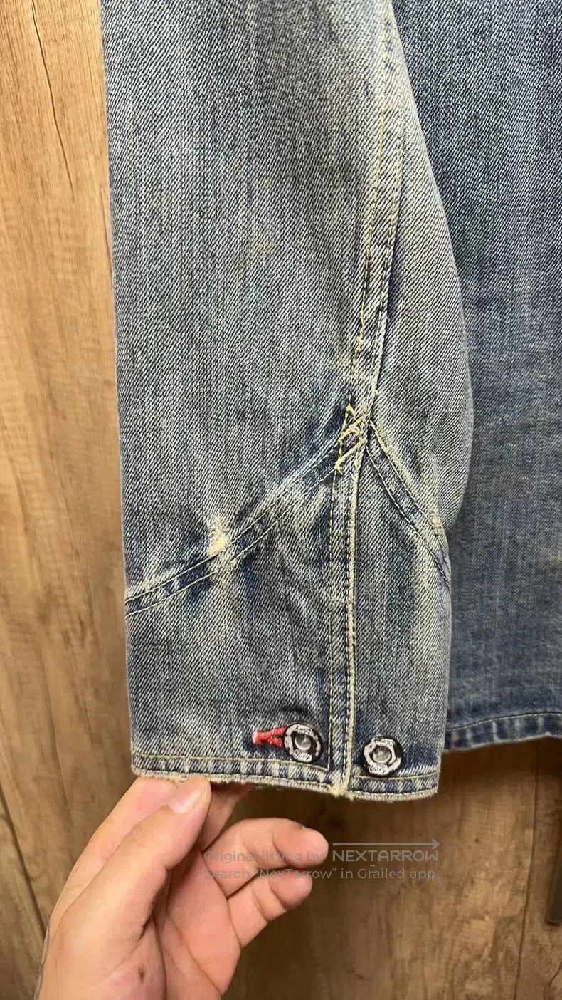 Neighborhood Neighborhood Washed Rust Stain Ink Splatter King Denim Jac Size US M / EU 48-50 / 2 - 5 Thumbnail