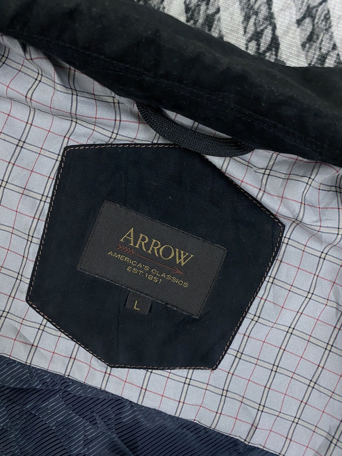 Arrow Vintage Arrows EST.1851 Rare Black Zipper Jacket Size US M / EU 48-50 / 2 - 12 Thumbnail