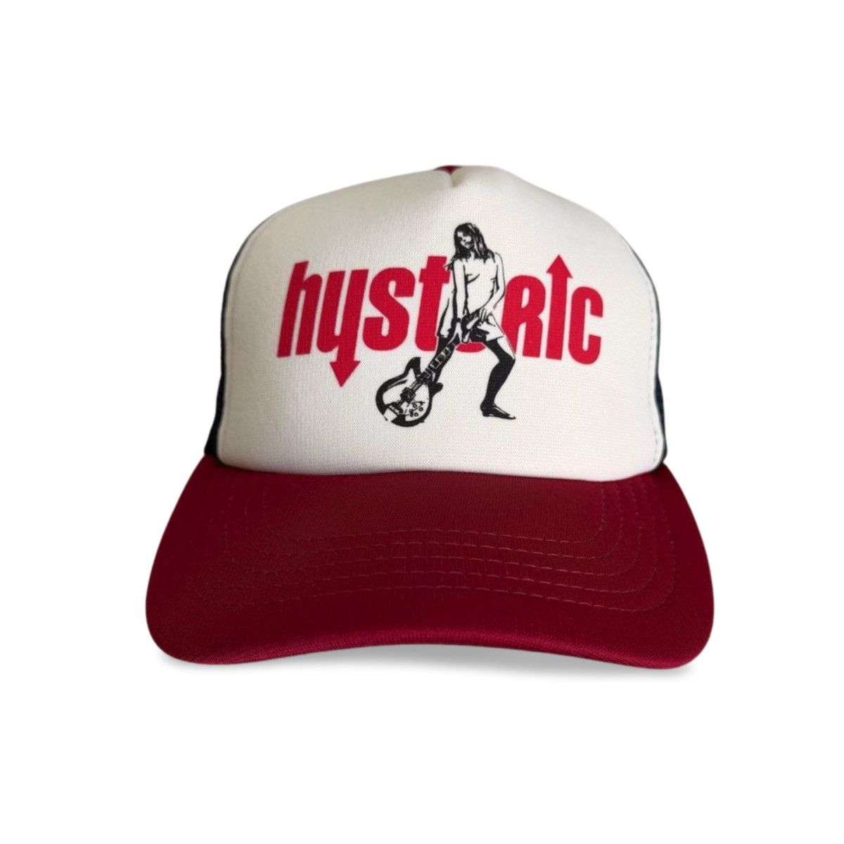 Hysteric Glamour Vintage Hysteric Glamour Guitar Girl Nude Rockstar Trucker Size ONE SIZE - 1 Thumbnail