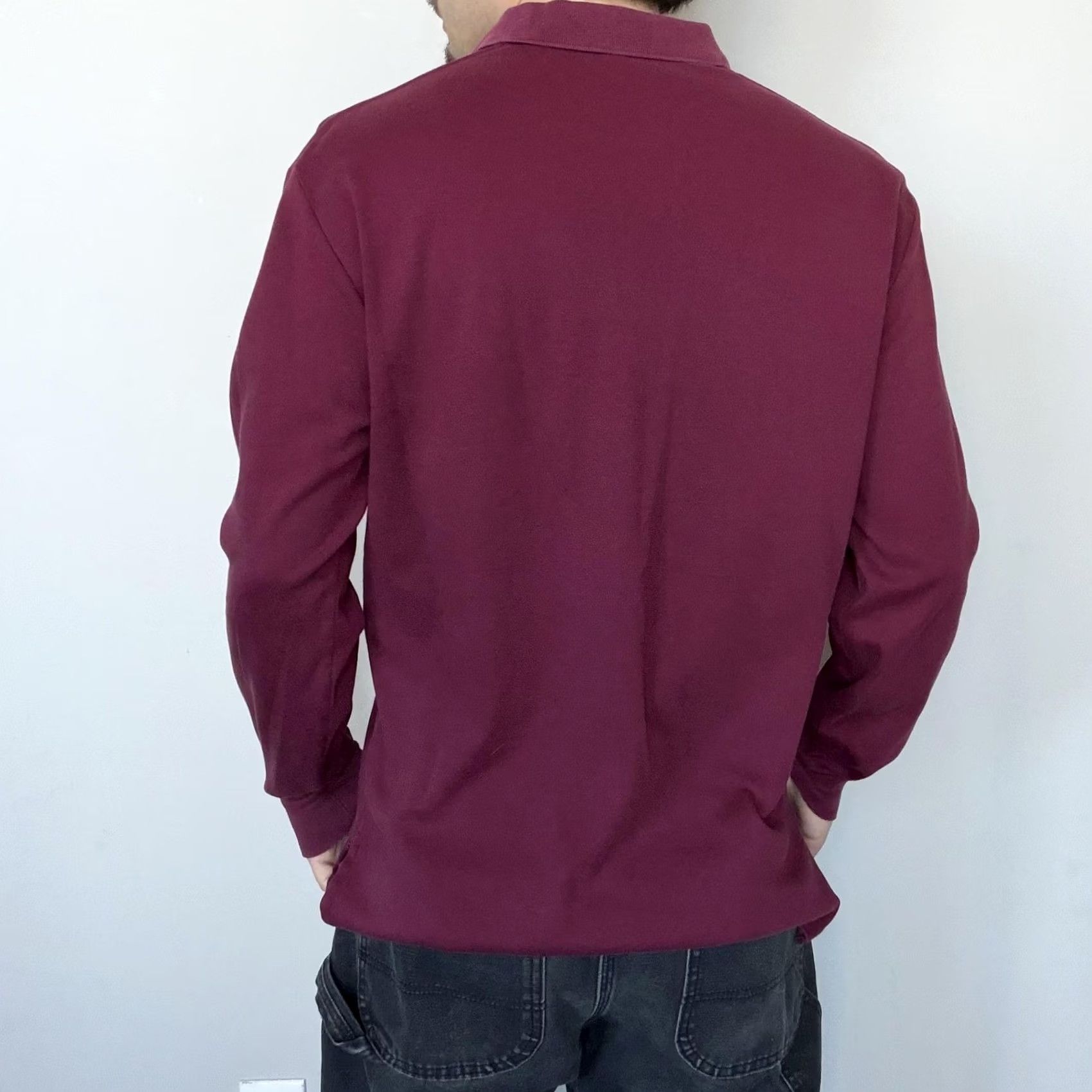 Polo Ralph Lauren Polo by Ralph Lauren Polo Shirt Mens S Red Long Sleeve Pony Logo Casual Size US S / EU 44-46 / 1 - 2 Thumbnail