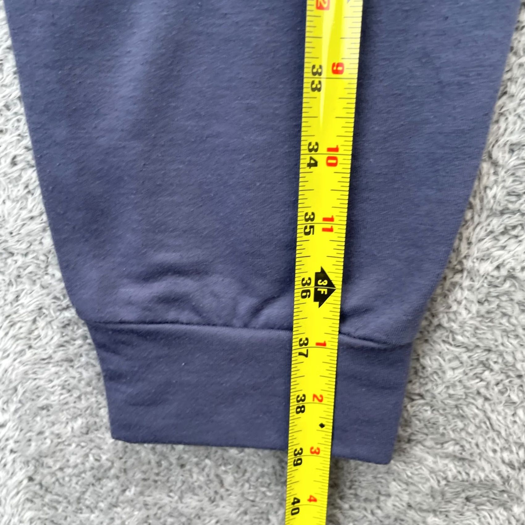 Eddie Bauer Eddie Bauer Pants Womens Large Blue Lounge Jogger French Terry Lined Tapered Leg Size 36" / US 14 / IT 50 - 7 Thumbnail
