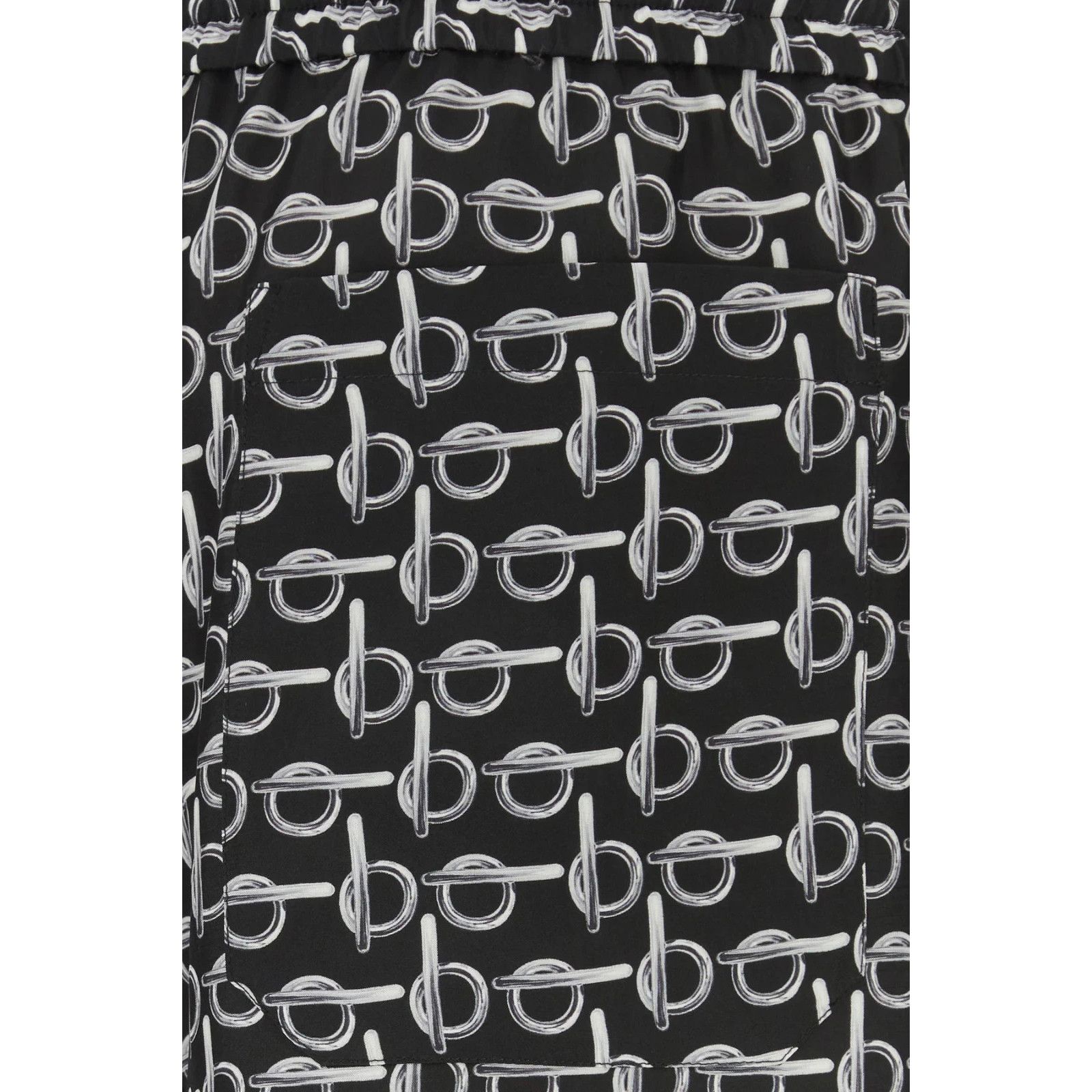 Burberry BURBERRY Printed Silk Bermuda Shorts New & Authentic (Men's Size US 34 / EU 50 - 3 Thumbnail