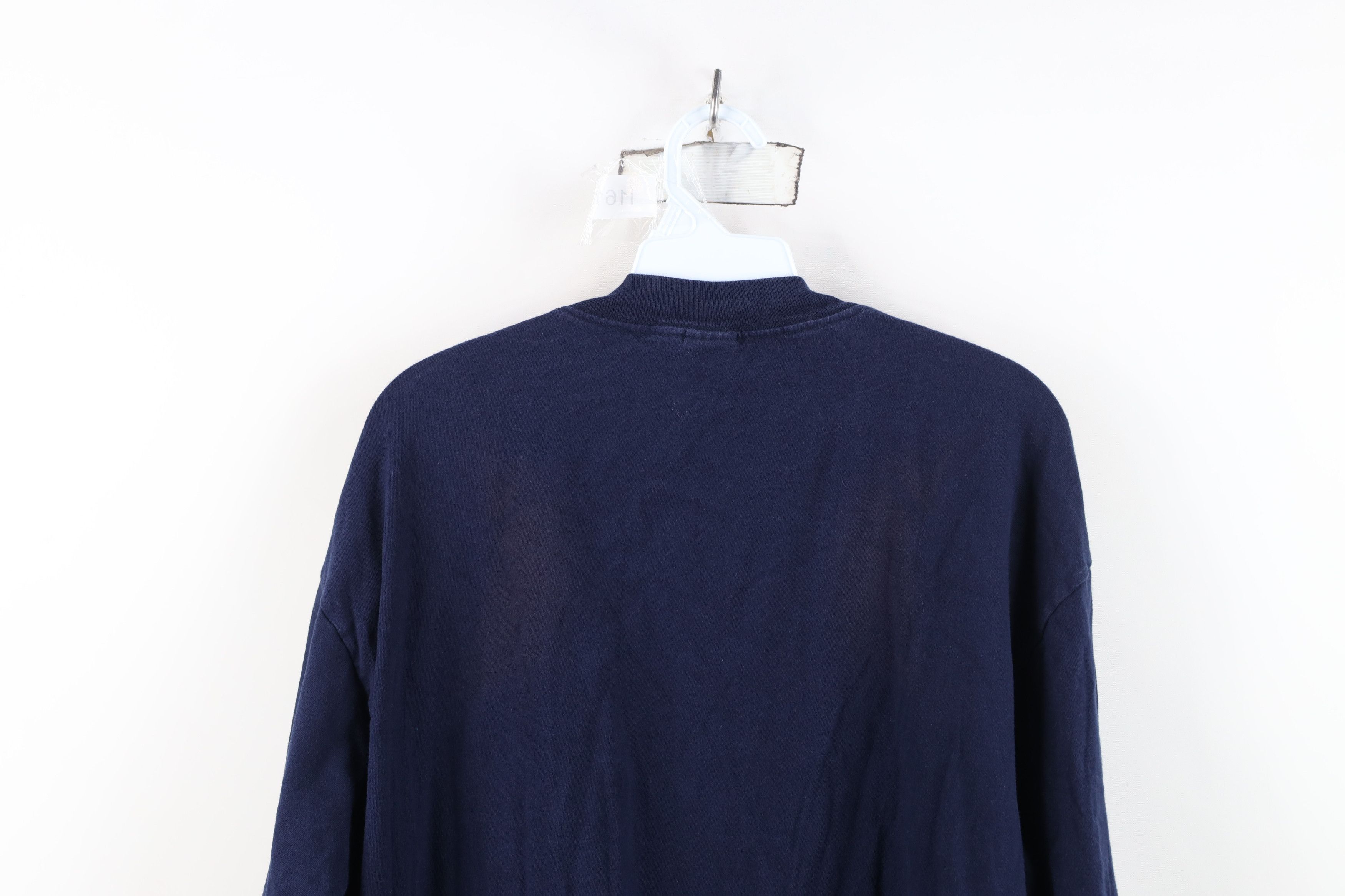 Vintage Vintage 90s Streetwear Heavy Cotton Long Sleeve T-Shirt USA Size US XL / EU 56 / 4 - 12 Thumbnail