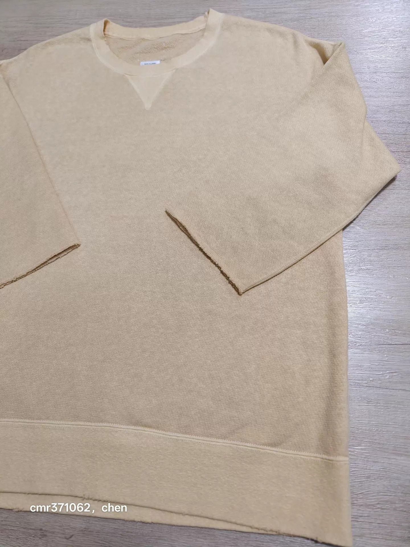 Visvim VISVIM 21AW JUMBO SWEAT 3/4 UNEVEN DYE mustard size 2 Size US M / EU 48-50 / 2 - 4 Thumbnail