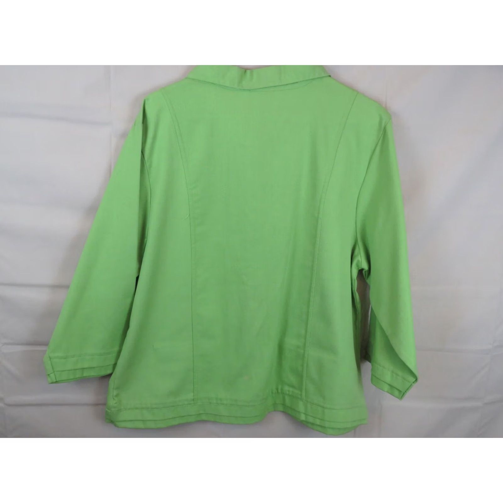 Vintage VINTAGE Newport Beach Green Jacket Hartfield design 1X coat Women White Beach XL Size XL / US 12-14 / IT 48-50 - 5 Thumbnail