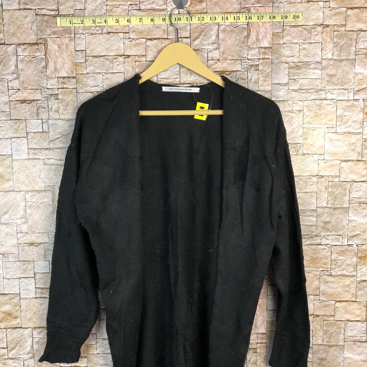 Homespun Knitwear × Japanese Brand Ray Cassin Favori Brown Cardigan #A777 Size L / US 10 / IT 46 - 2 Thumbnail