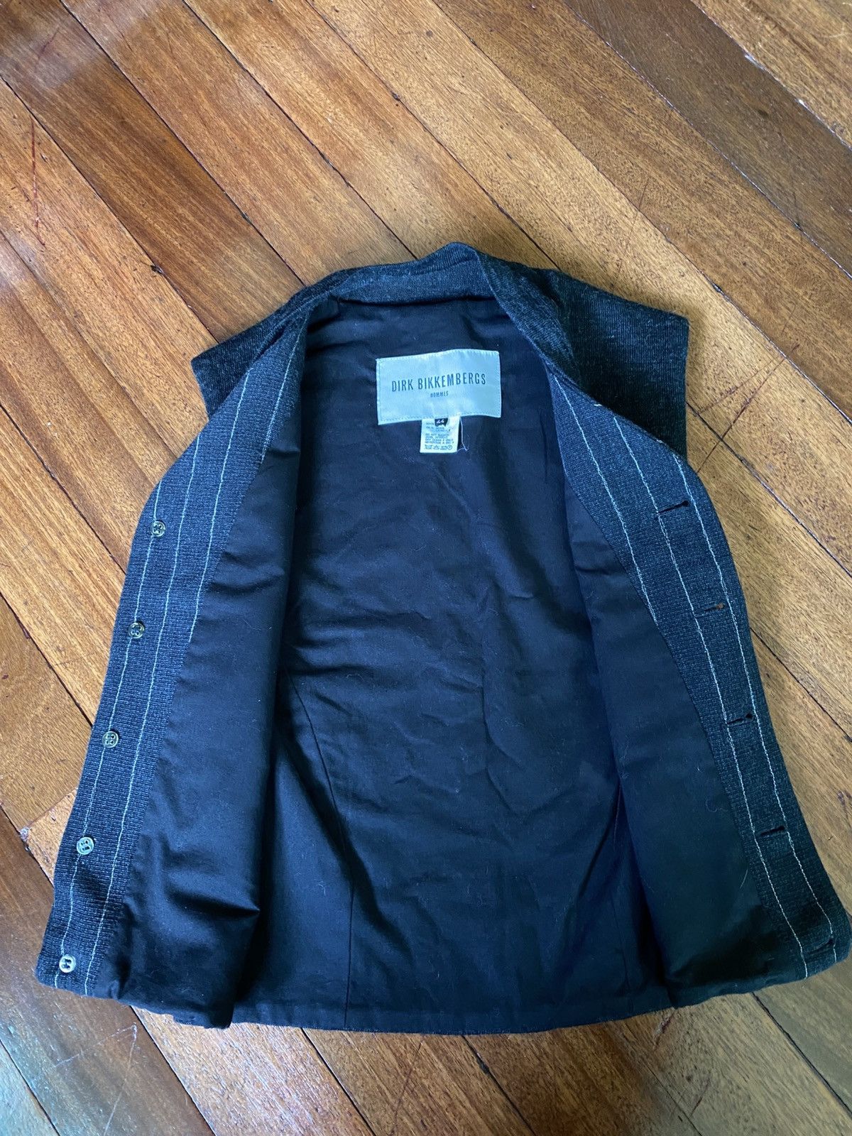 Dirk Bikkembergs A/W 1996 Dirk Bikkembergs Homme - Layered Wool Vest Size US S / EU 44-46 / 1 - 5 Thumbnail