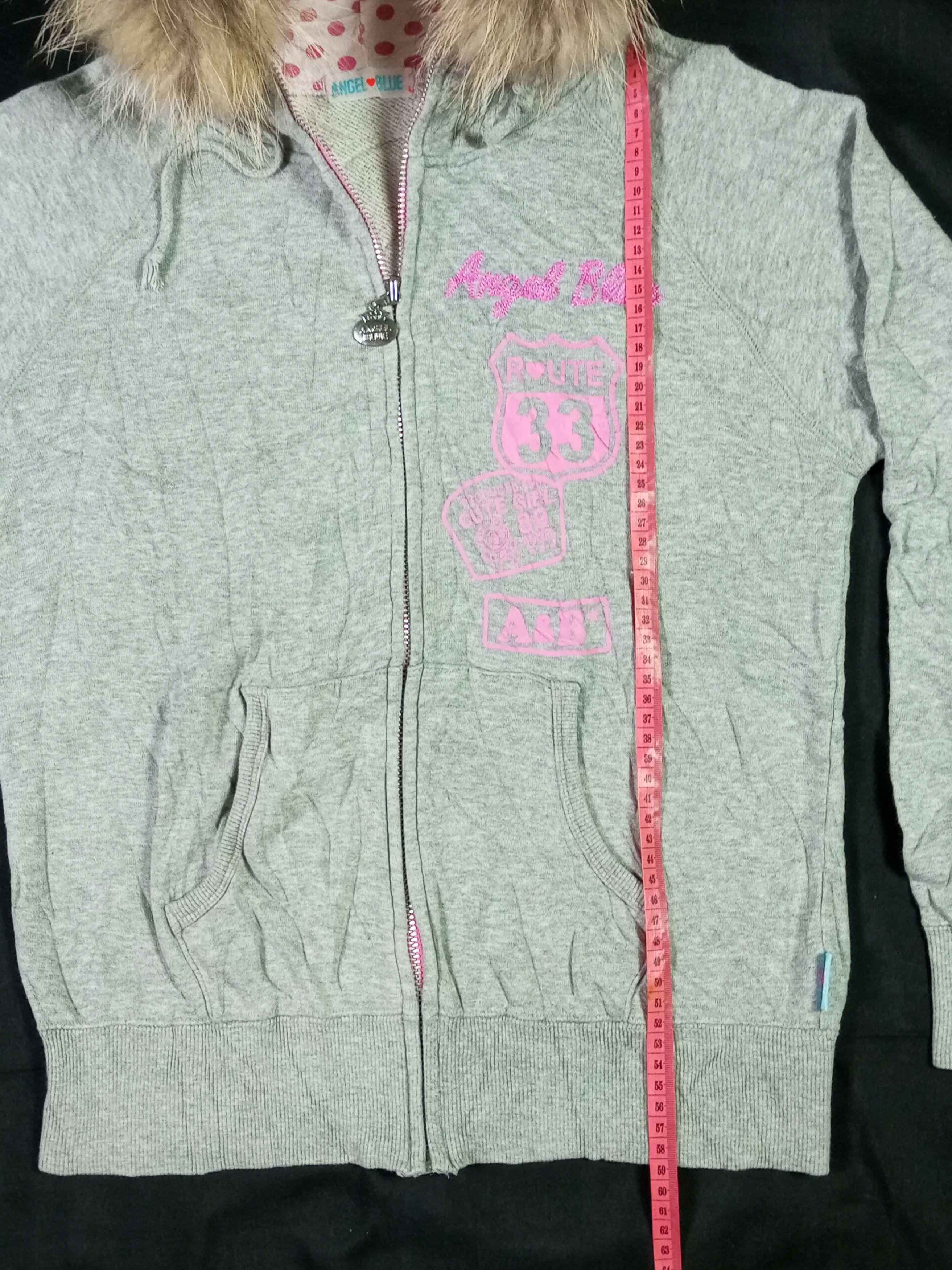 Angel Blue Women’s Size L on tag 00s Angel Blue Fur Hoodie Size L / US 10 / IT 46 - 11 Thumbnail
