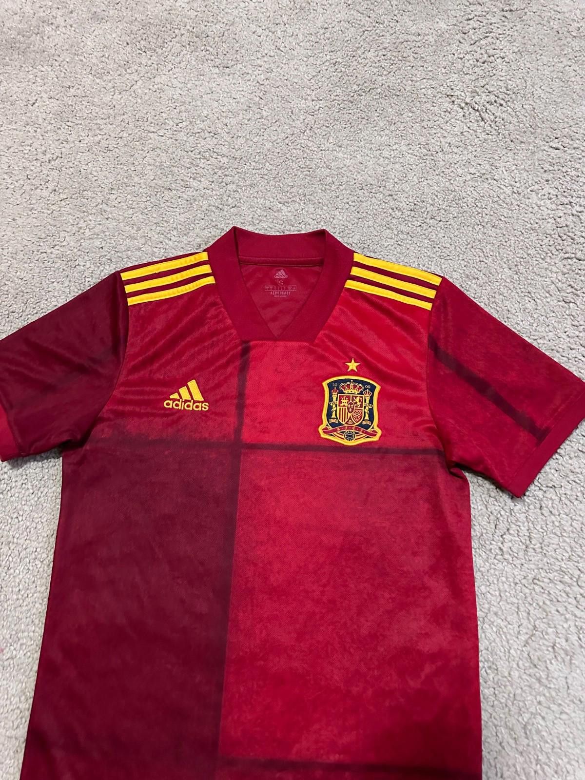 Adidas SPAIN 2019/2020 HOME FOOTBALL SHIRT JERSEY ADIDAS SIZE S Size US S / EU 44-46 / 1 - 3 Thumbnail