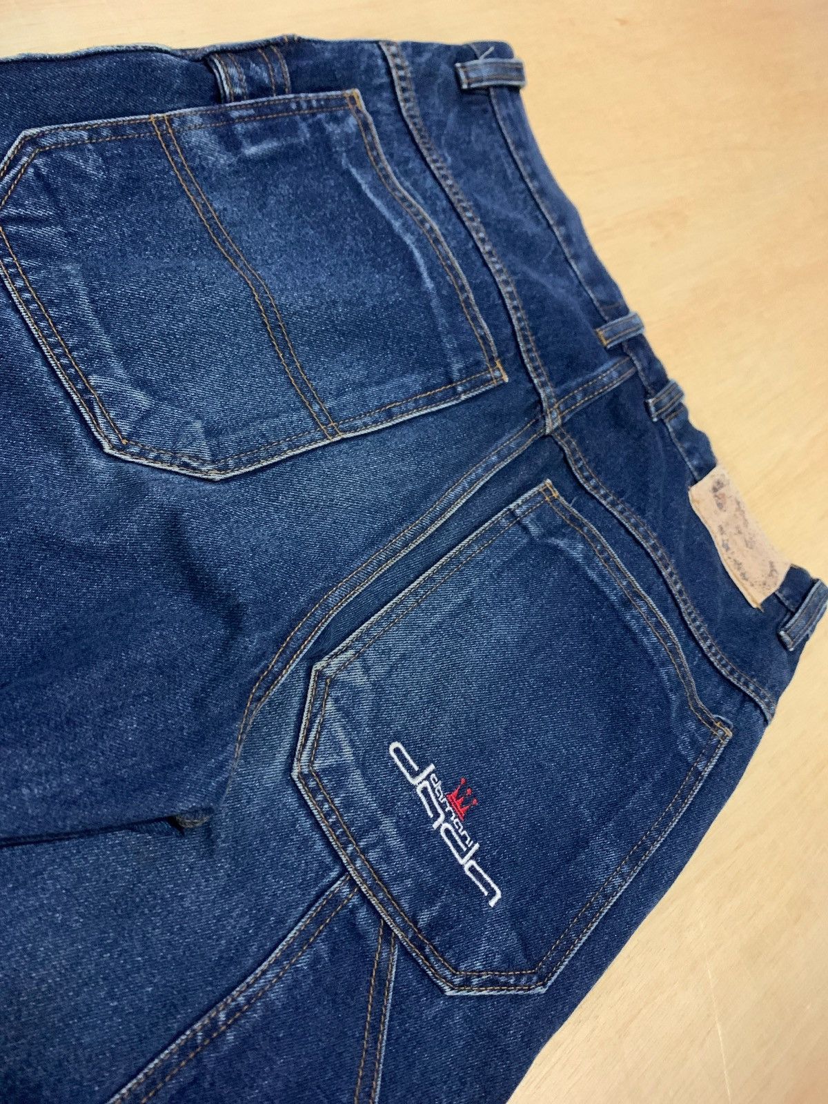 20471120 × Hysteric Glamour × Japanese Brand Vintage Y2k Damani Dada Baggy Denim Jeans Size US 32 / EU 48 - 6 Thumbnail