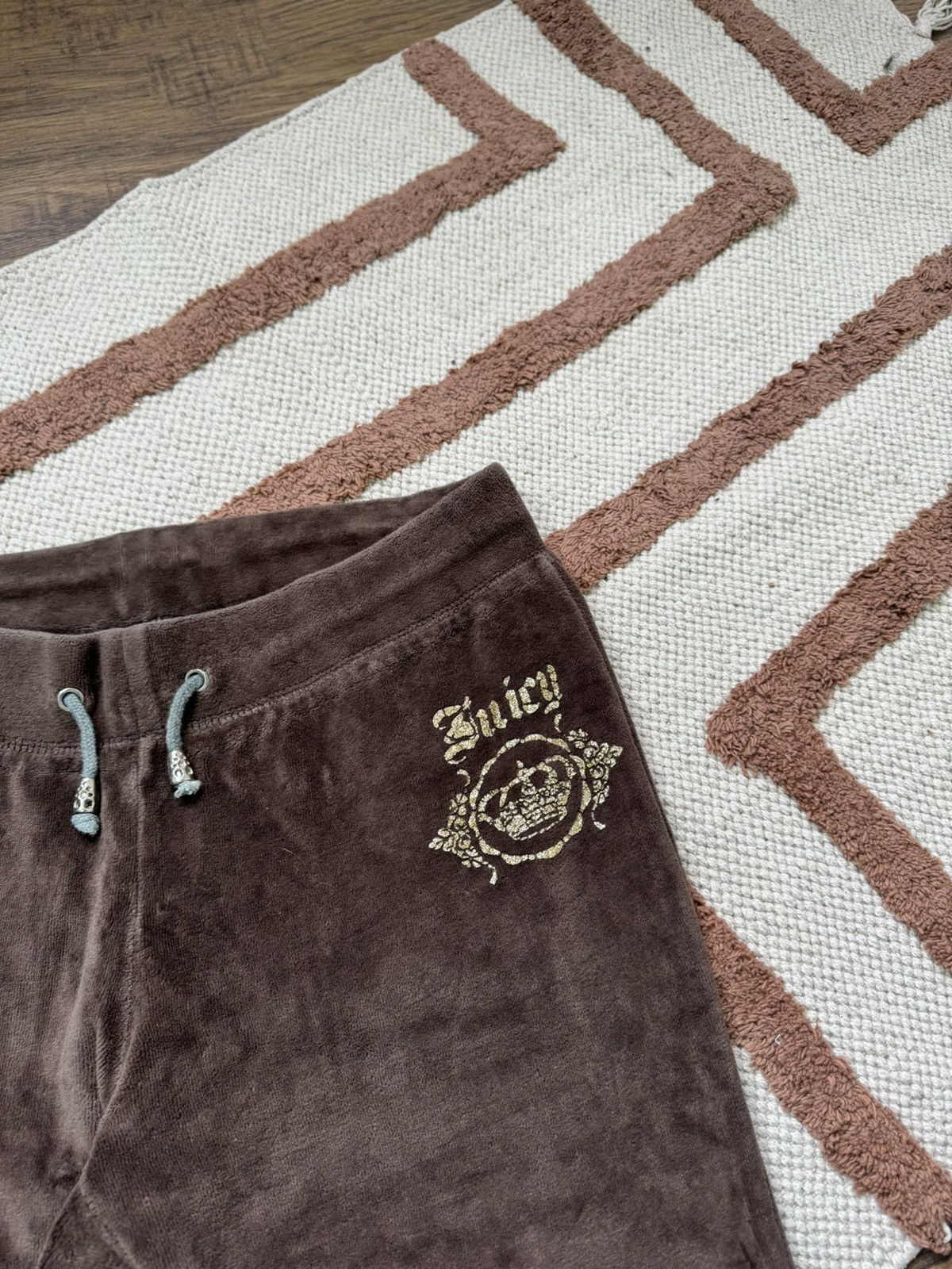 Juicy Couture VINTAGE JUICY COUTURE BROWN PANTS Size 30" / US 8 / IT 44 - 5 Thumbnail