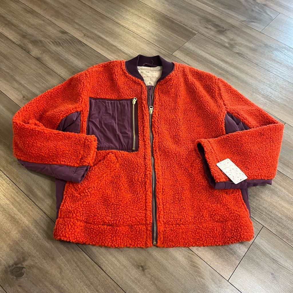 Free People NWT Free People We The Free Rivington Sherpa Jacket Desert W Size S / US 4 / IT 40 - 2 Thumbnail