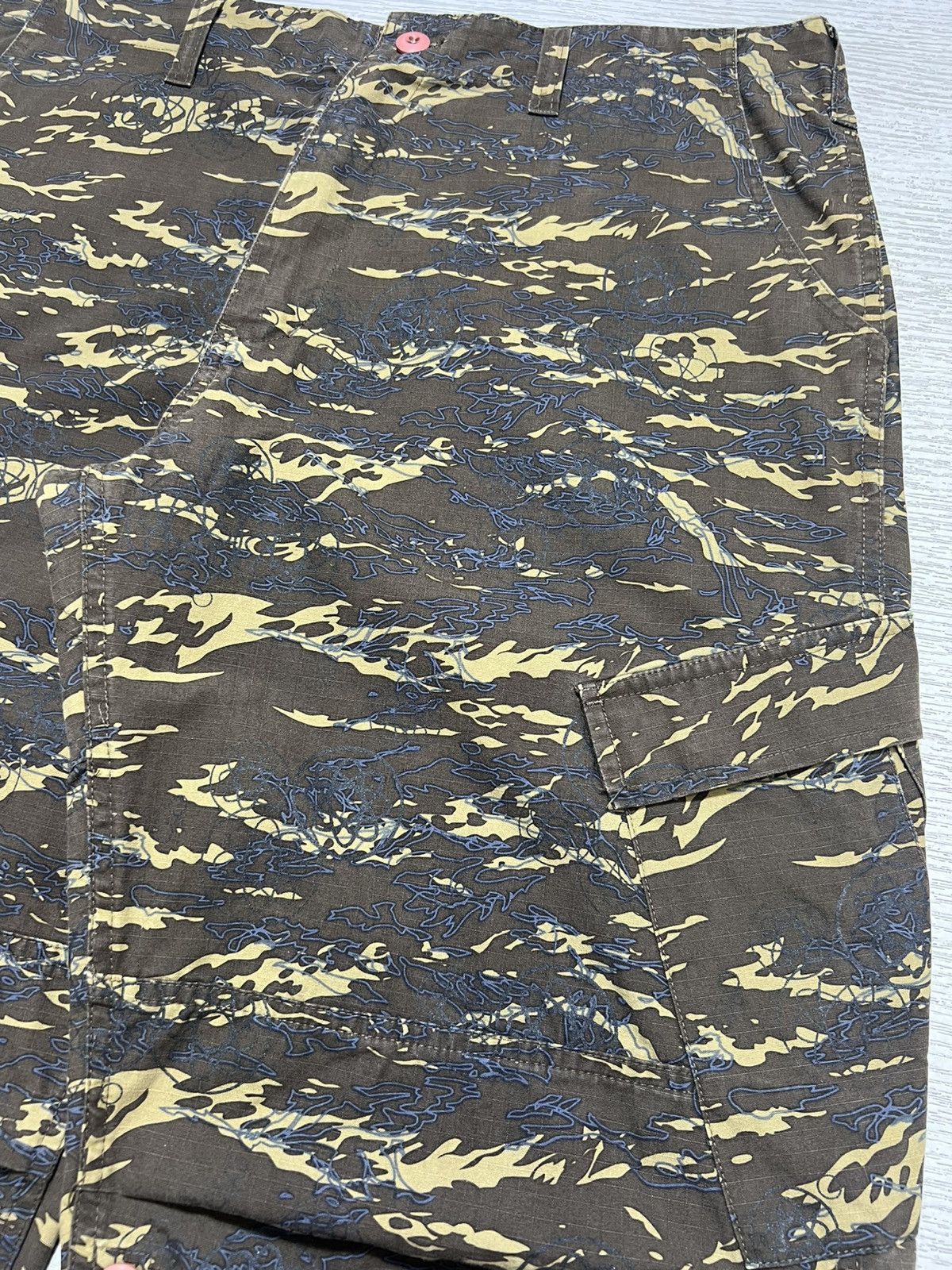 Futura Futura Laboratories - AOP Tiger Camouflage Cargo Pants Size US 34 / EU 50 - 6 Thumbnail