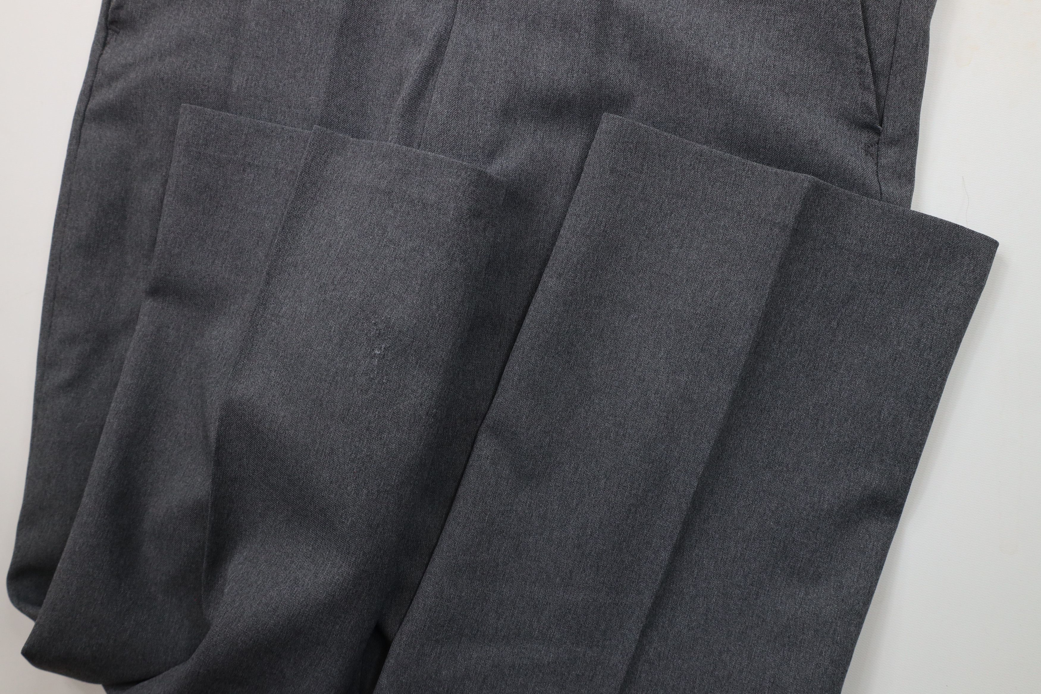 Vintage Vintage 70s Streetwear Wide Leg Trousers Pants Gray USA Size US 36 / EU 52 - 5 Thumbnail