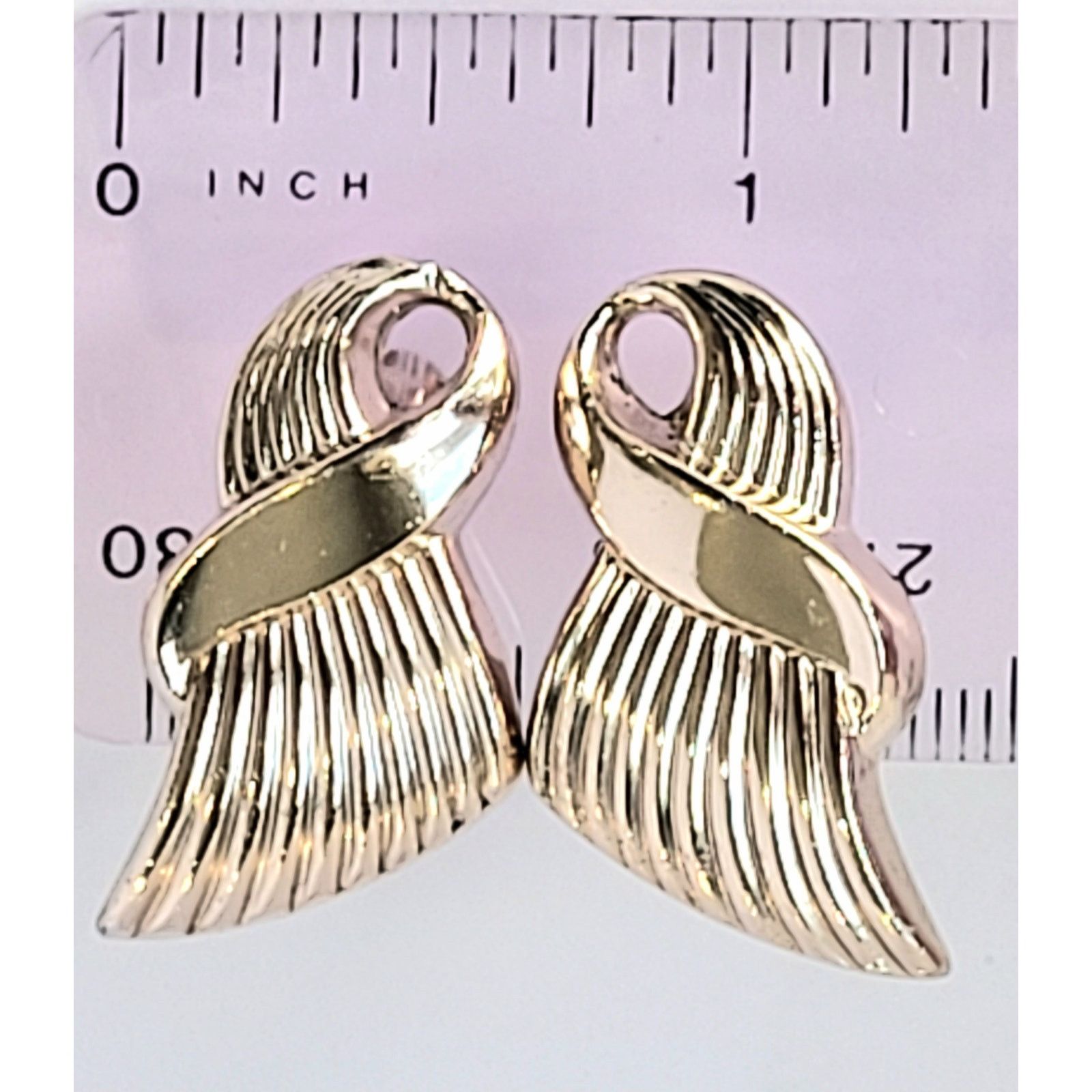 Other Vintage Pegasus Coro Earrings Art Deco MCM Signed Corolite Size ONE SIZE - 10 Thumbnail