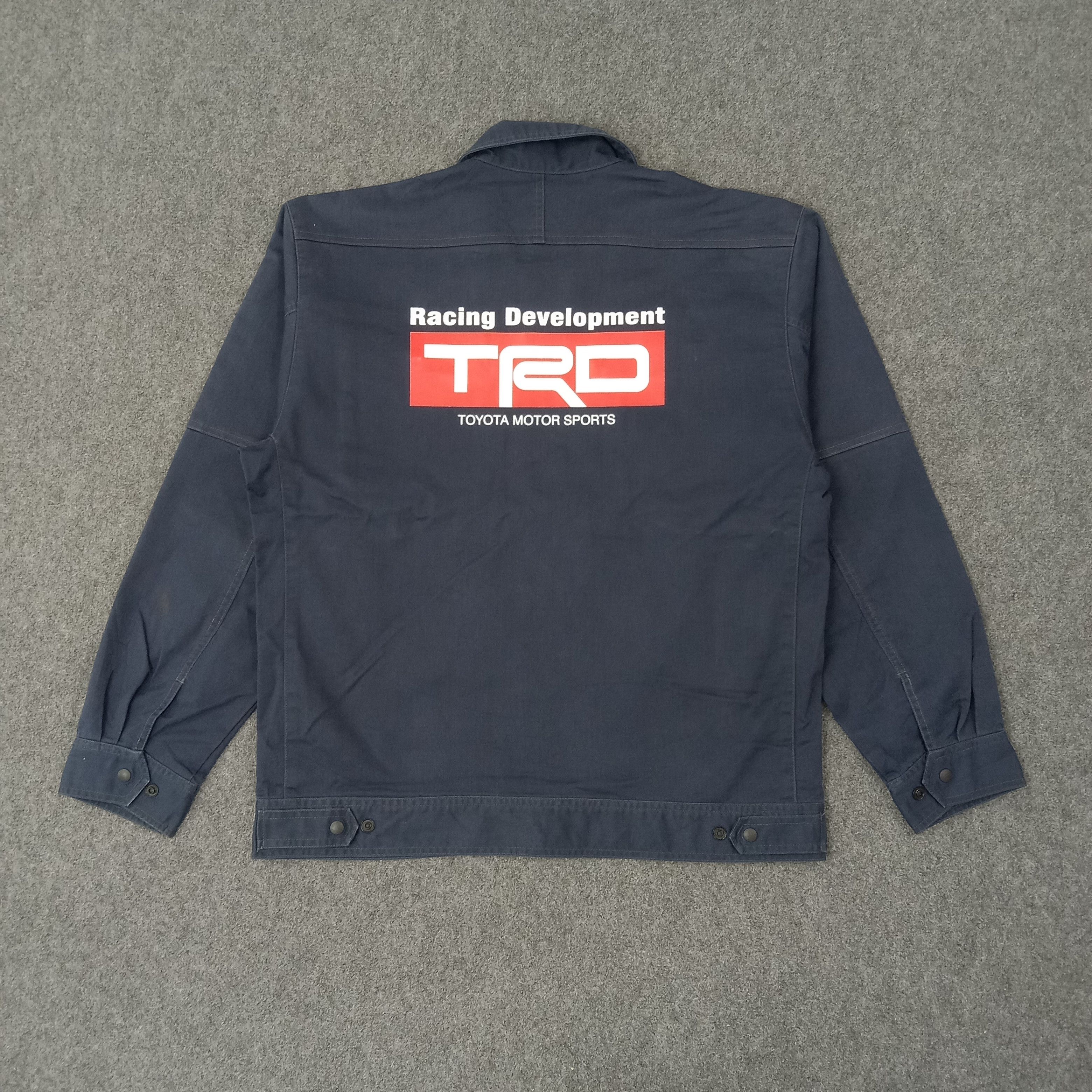 Japanese Brand Toyota Racing Development TRD Japanese Custom Jacket C257N18 Size US L / EU 52-54 / 3 - 1 Thumbnail
