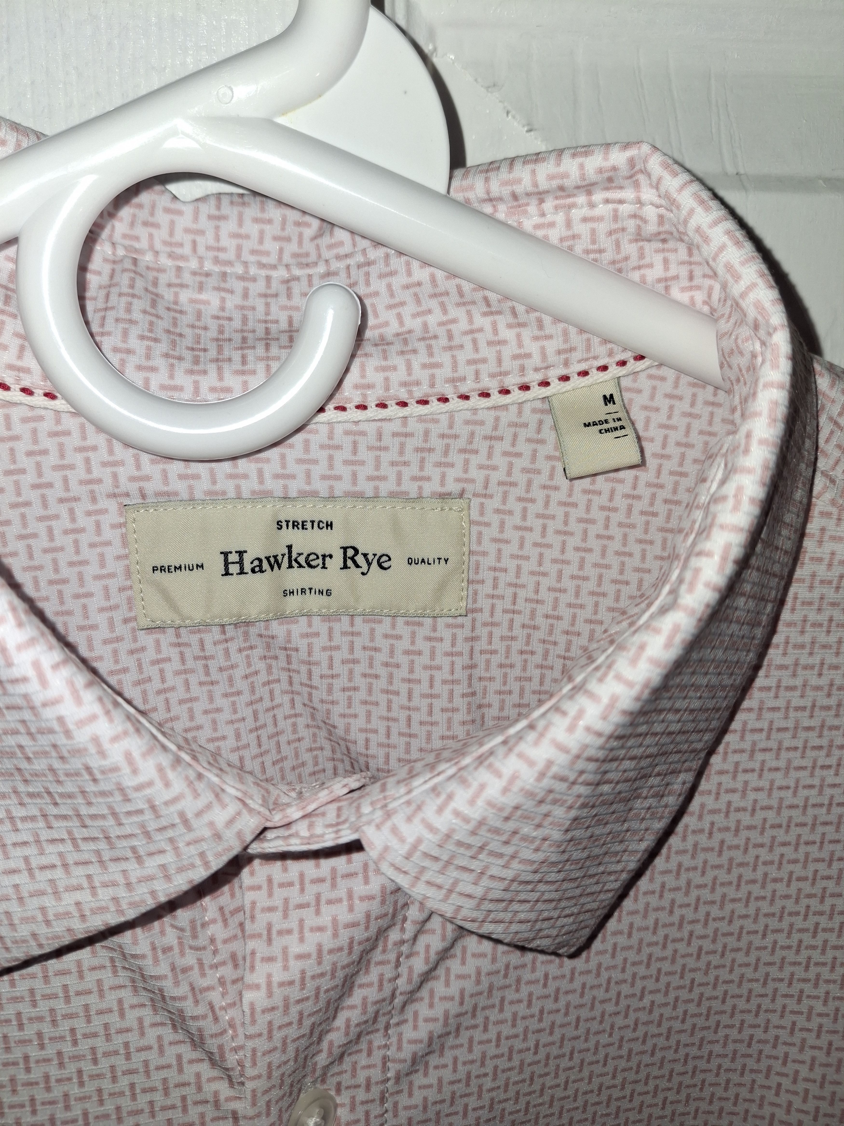 Other Hawker Rye Premium Quality Stretch Dress Shirt M Size US M / EU 48-50 / 2 - 2 Thumbnail