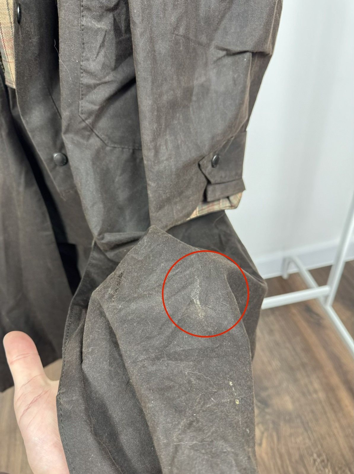 Other Vintage Game Waxed Coat Oilskin Jacket XL Brown Field Coat Size US XL / EU 56 / 4 - 12 Thumbnail