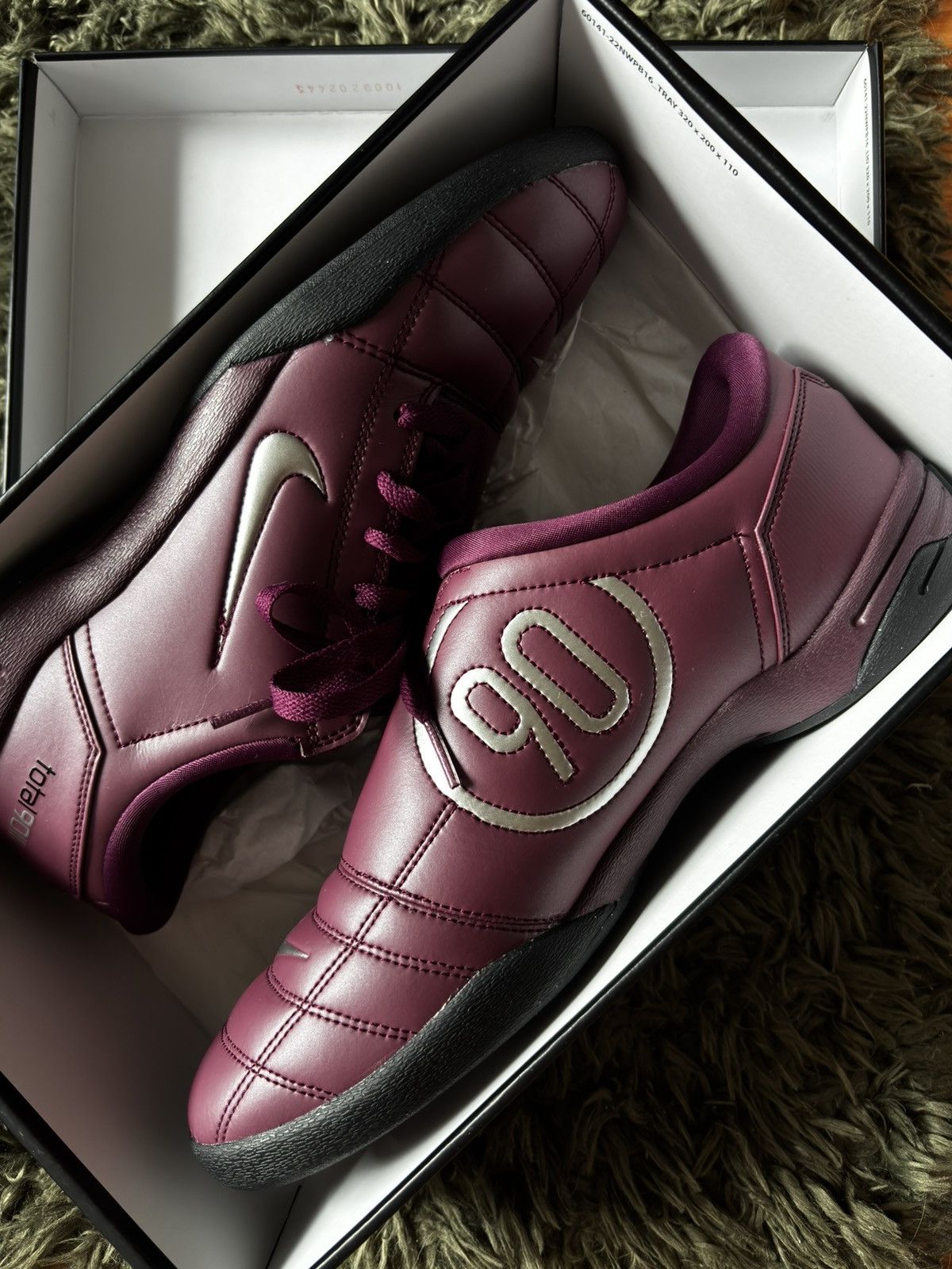 Nike Nike Total 90 SP Bordeaux Size US 10.5 / EU 43-44 - 1 Thumbnail