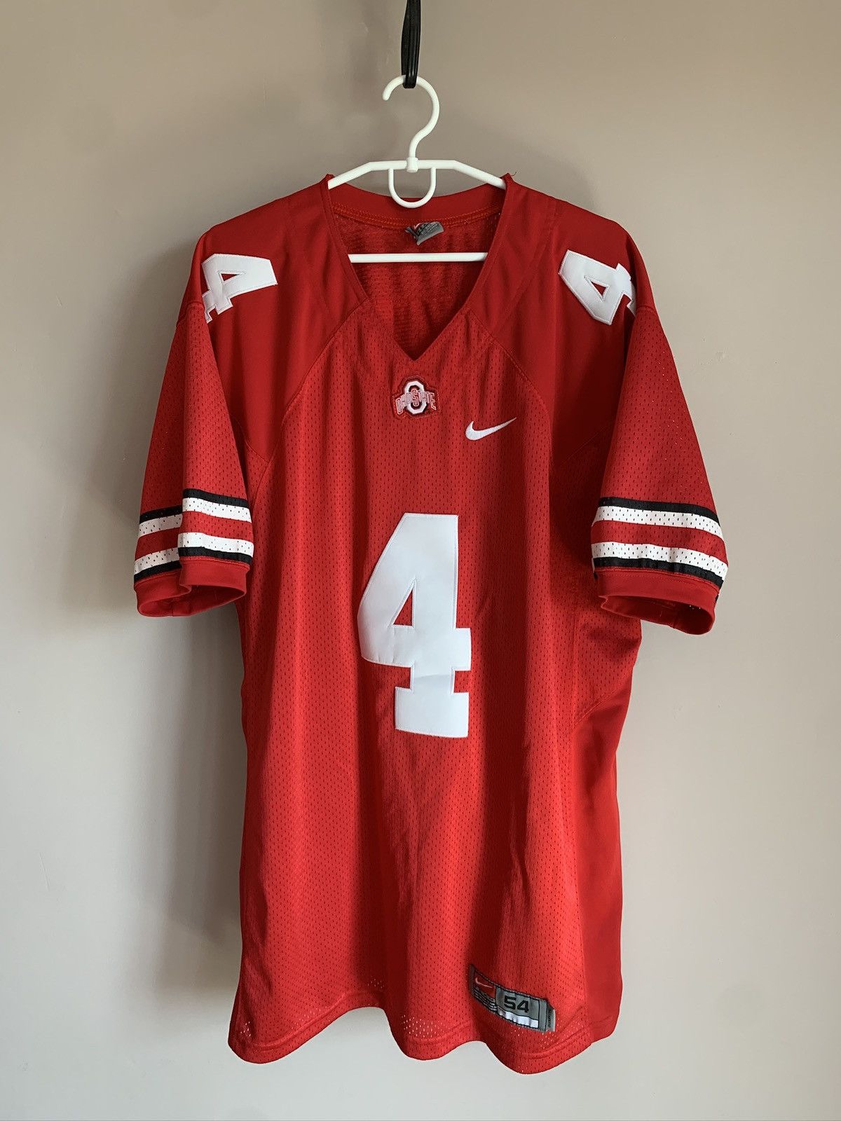 Ohio State Football Jersey Nike Vintage Size XXL HOLMES #4