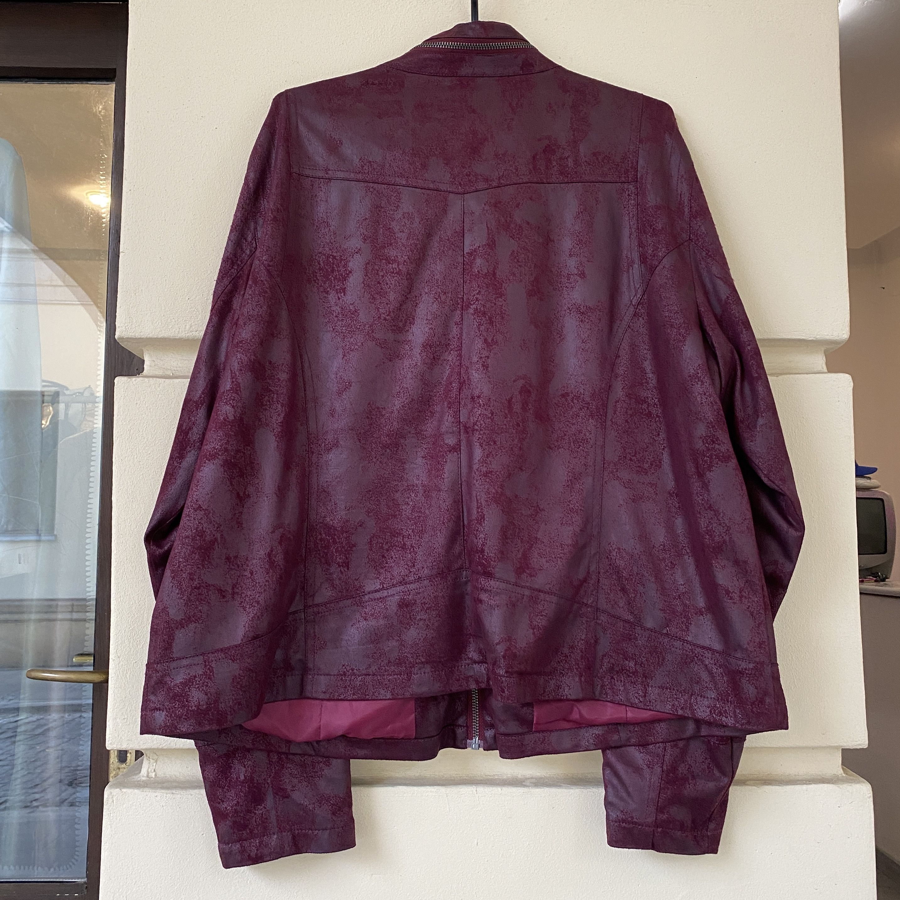 Vintage y2k vintage burgundy studded jacket - M Size M / US 6-8 / IT 42-44 - 2 Thumbnail