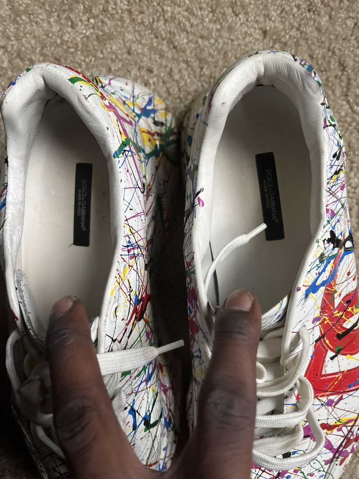 Paint spatter