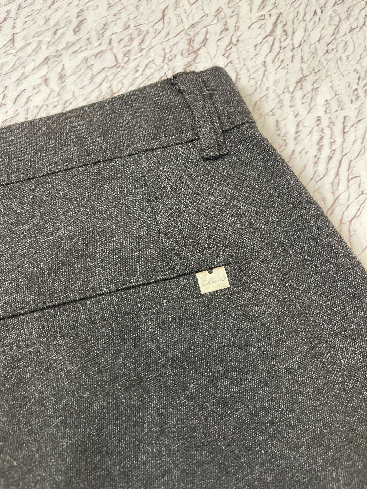 Zara Zara Man grey stretch cropped casual pants Size US 32 / EU 48 - 10 Thumbnail