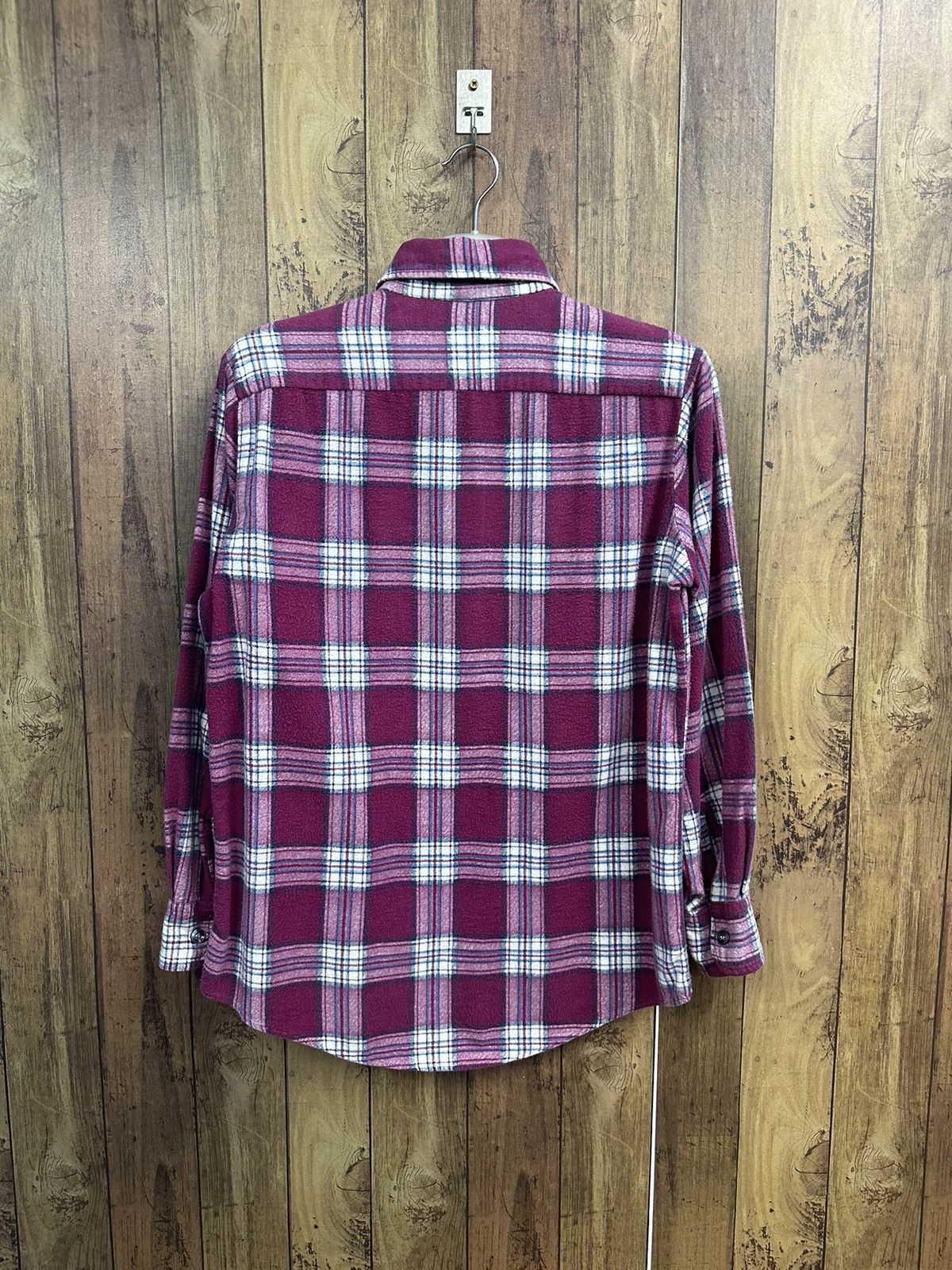 Vintage Vintage Wrangler Flannel Shirt A468 Size US XS / EU 42 / 0 - 3 Thumbnail