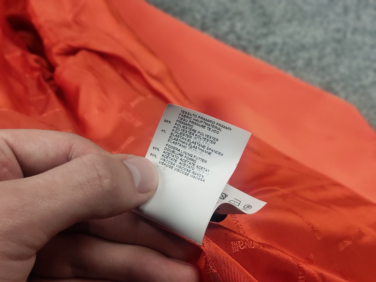 Just Cavalli Just Cavalli Italy One Button Orange satin Blazer Jacket Size S / US 4 / IT 40 - 19 Thumbnail