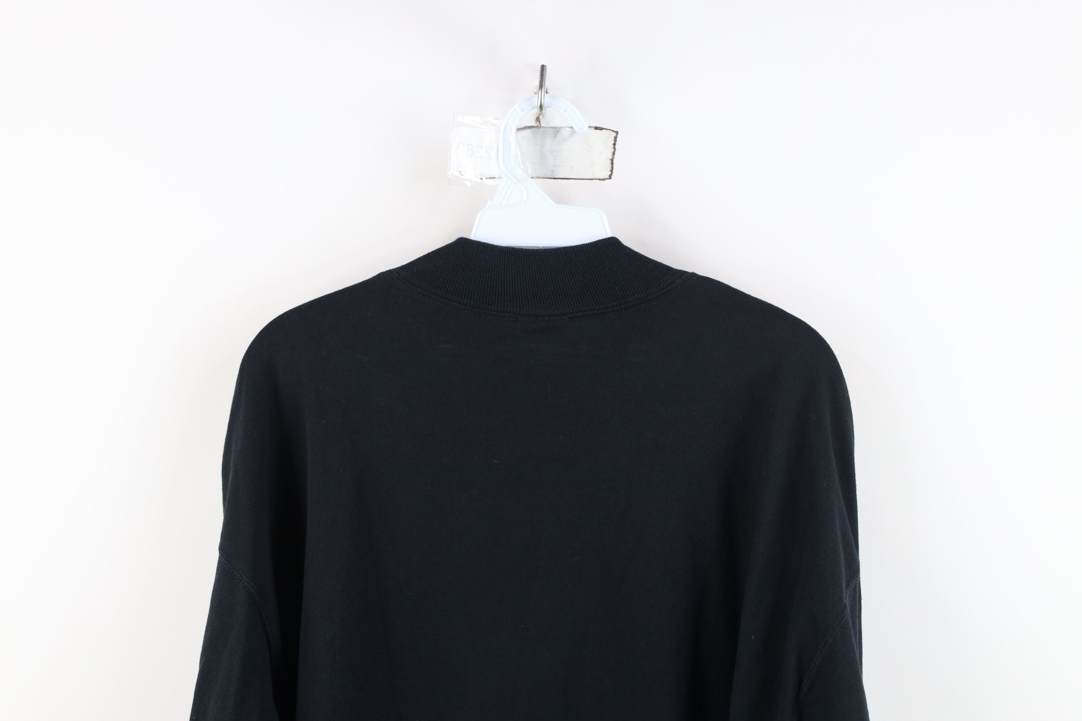 Vintage Vintage 90s Streetwear Cotton Mock Neck Long Sleeve T-Shirt Size US XXL / EU 58 / 5 - 13 Thumbnail