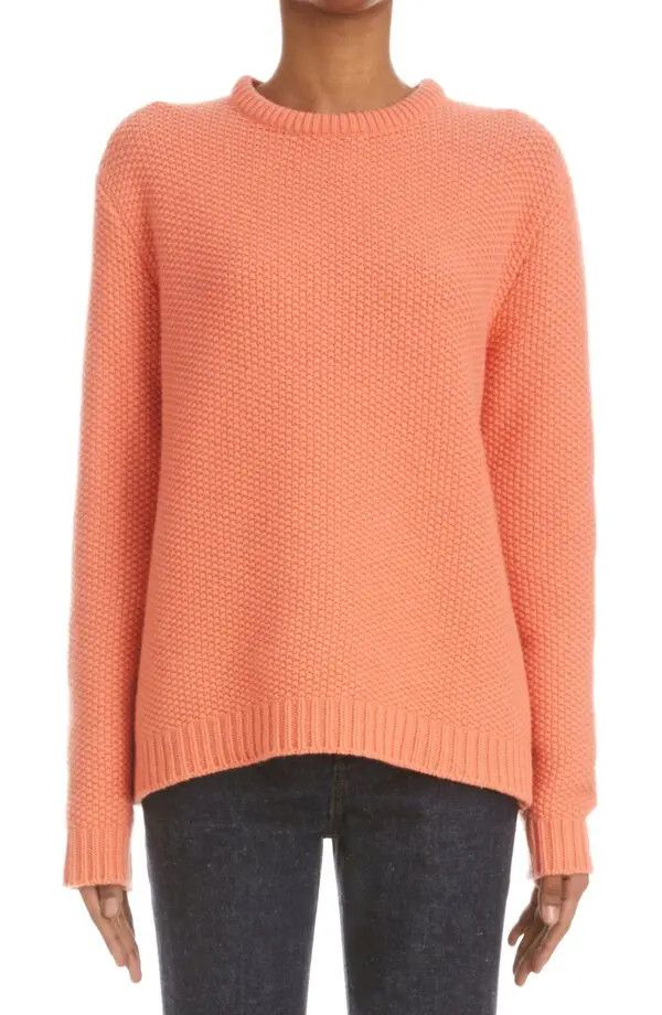 Chloe o1y0825 Cashmere Blend Sweater in Coral Size M / US 6-8 / IT 42-44 - 1 Thumbnail