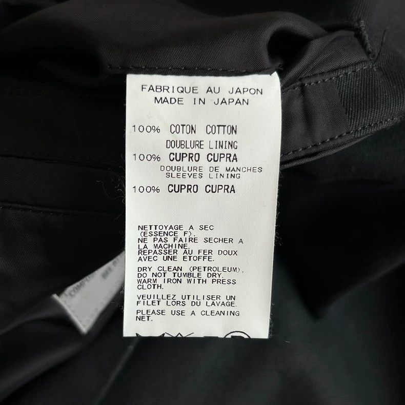 Yohji Yamamoto Yohji Yamamoto Yohji Yamamoto Short Black Sleeve Suit Jack Size US M / EU 48-50 / 2 - 6 Thumbnail