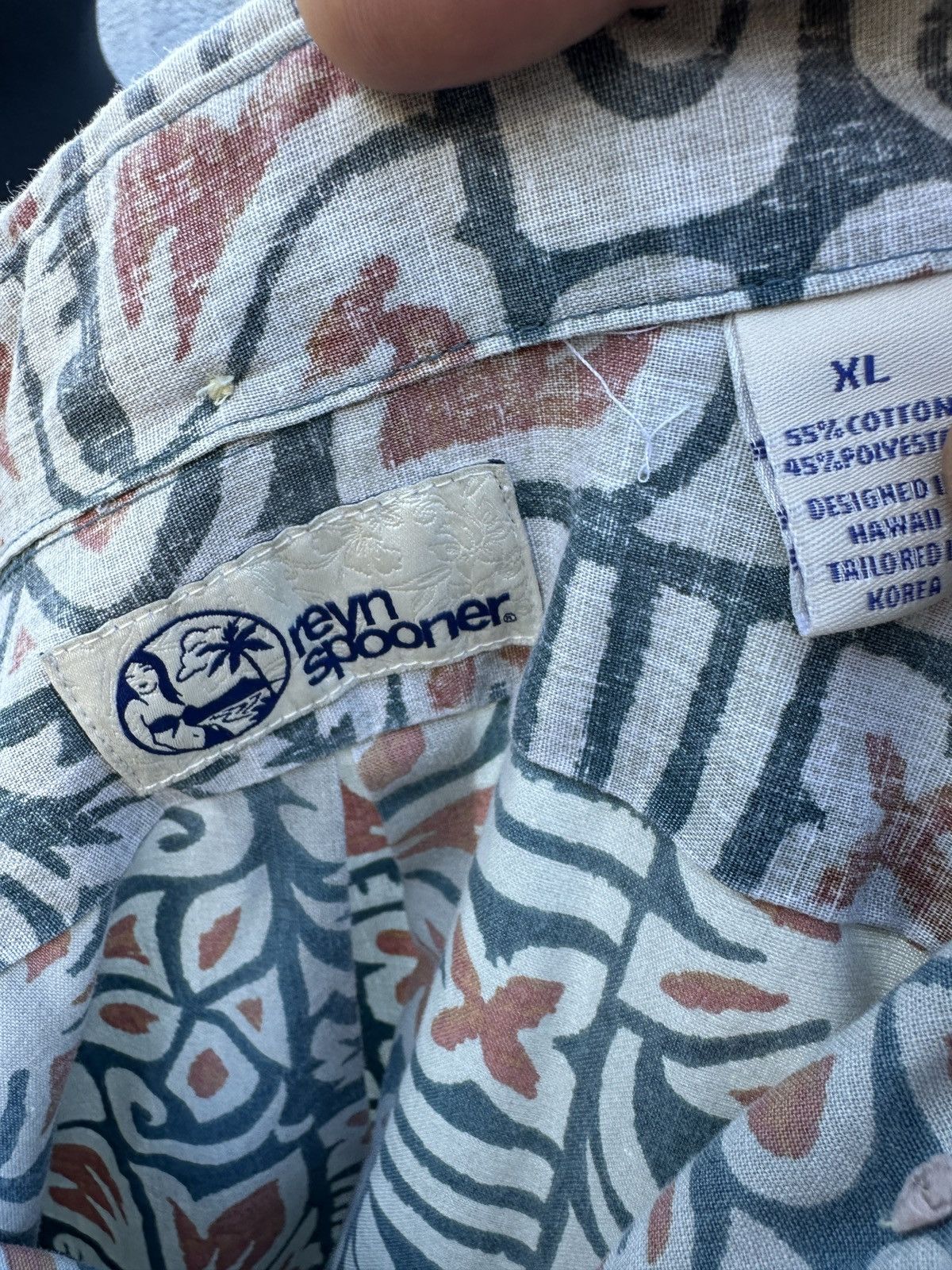 Reyn Spooner PreOwned Reyn Spooner Hawaiian Print Multicolored Men's XL Size US XL / EU 56 / 4 - 4 Thumbnail
