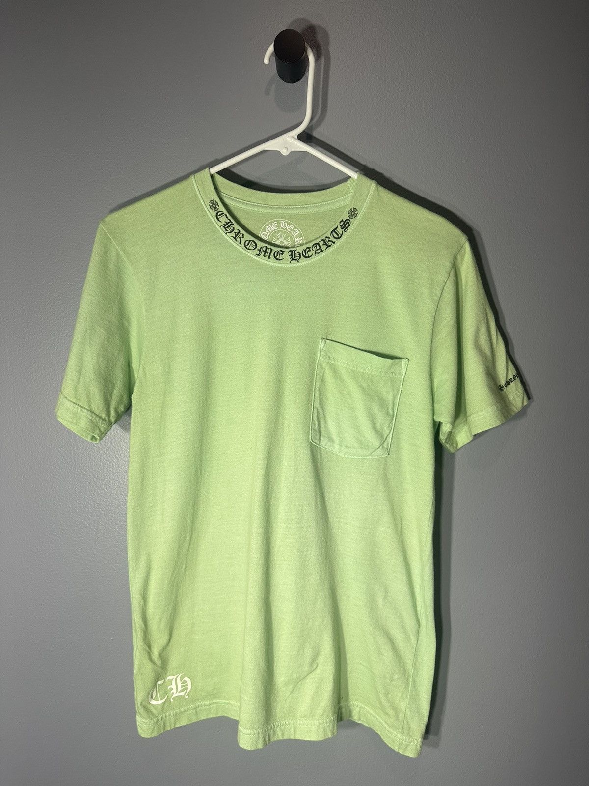 Chrome Hearts Chrome hearts green neck logo long sleeve Size US S / EU 44-46 / 1 - 1 Thumbnail